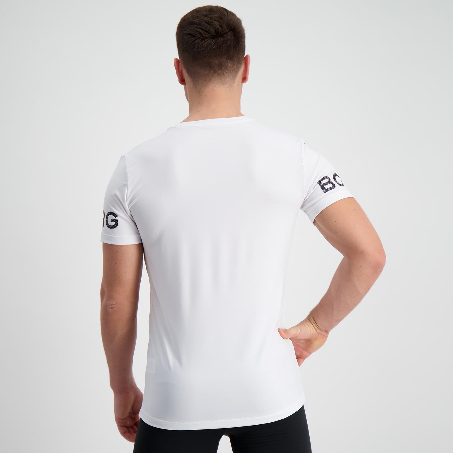  Borg heren wit t-shirt