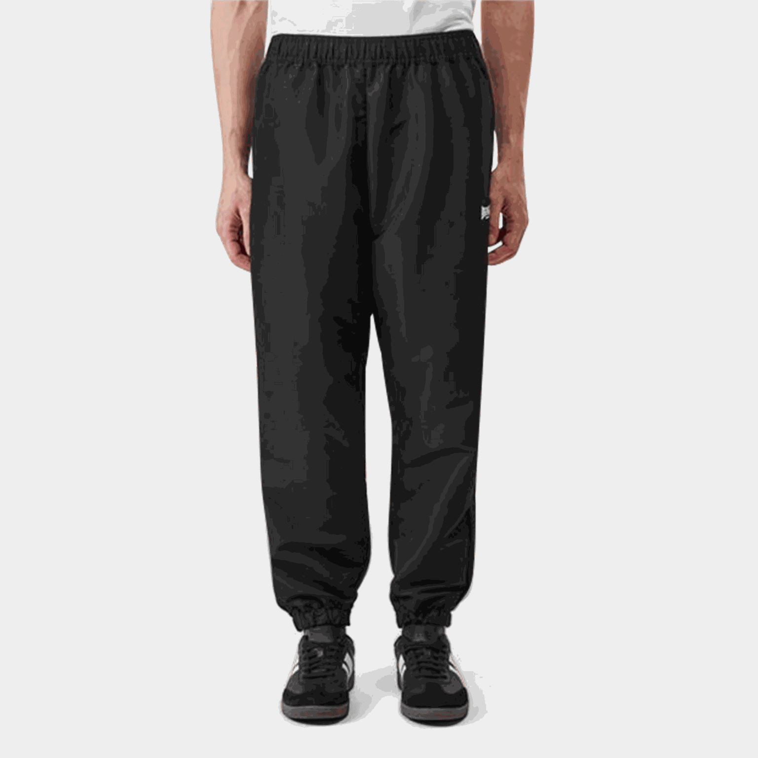 Essential Closed Hem Woven Pant, joggebukse, herre - Svart