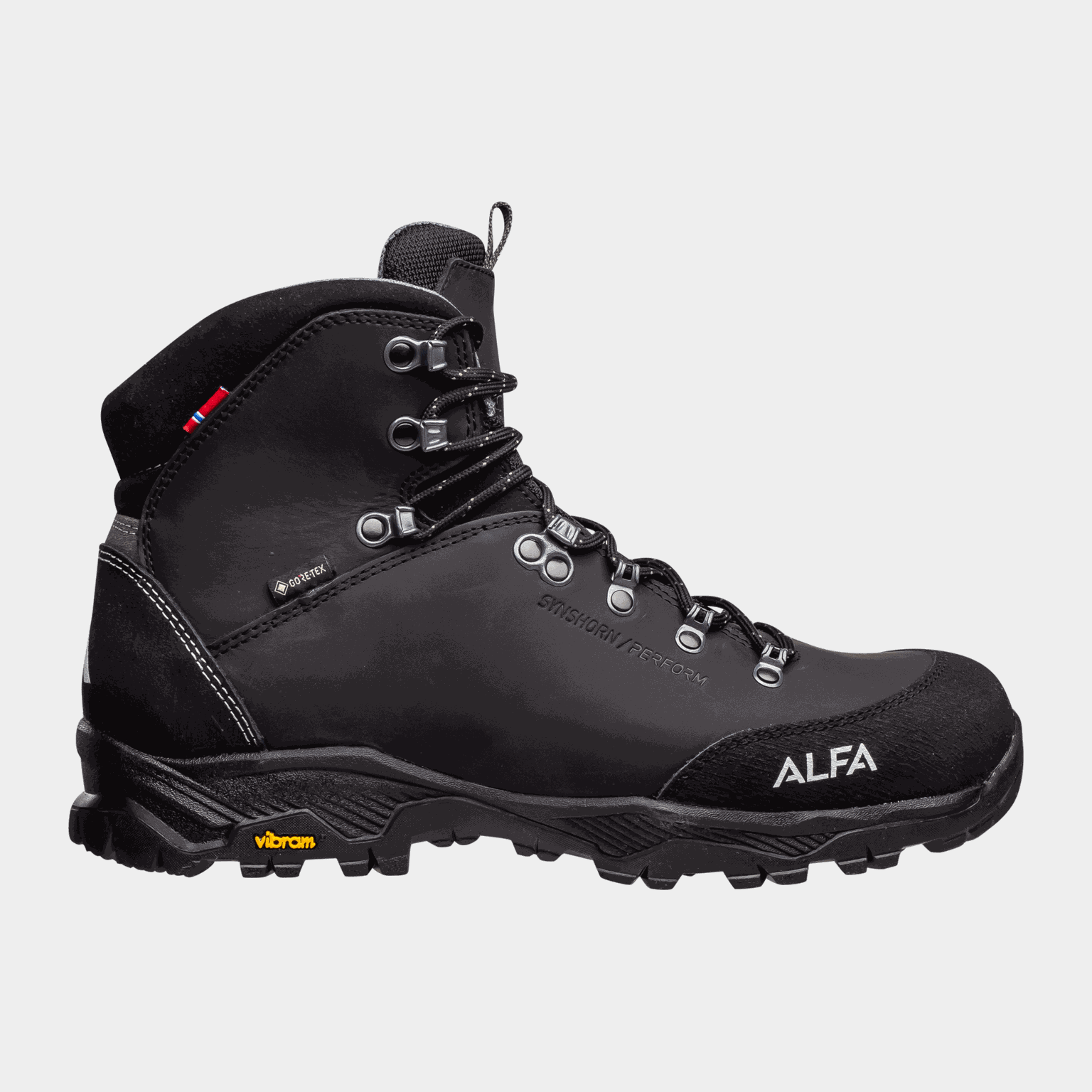  Buty trekkingowe męskie Synshorn Perf GTX – czarne