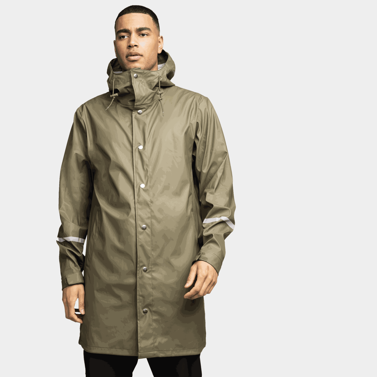  Parka przeciwdeszczowa Lysekile, męska parka przeciwdeszczowa