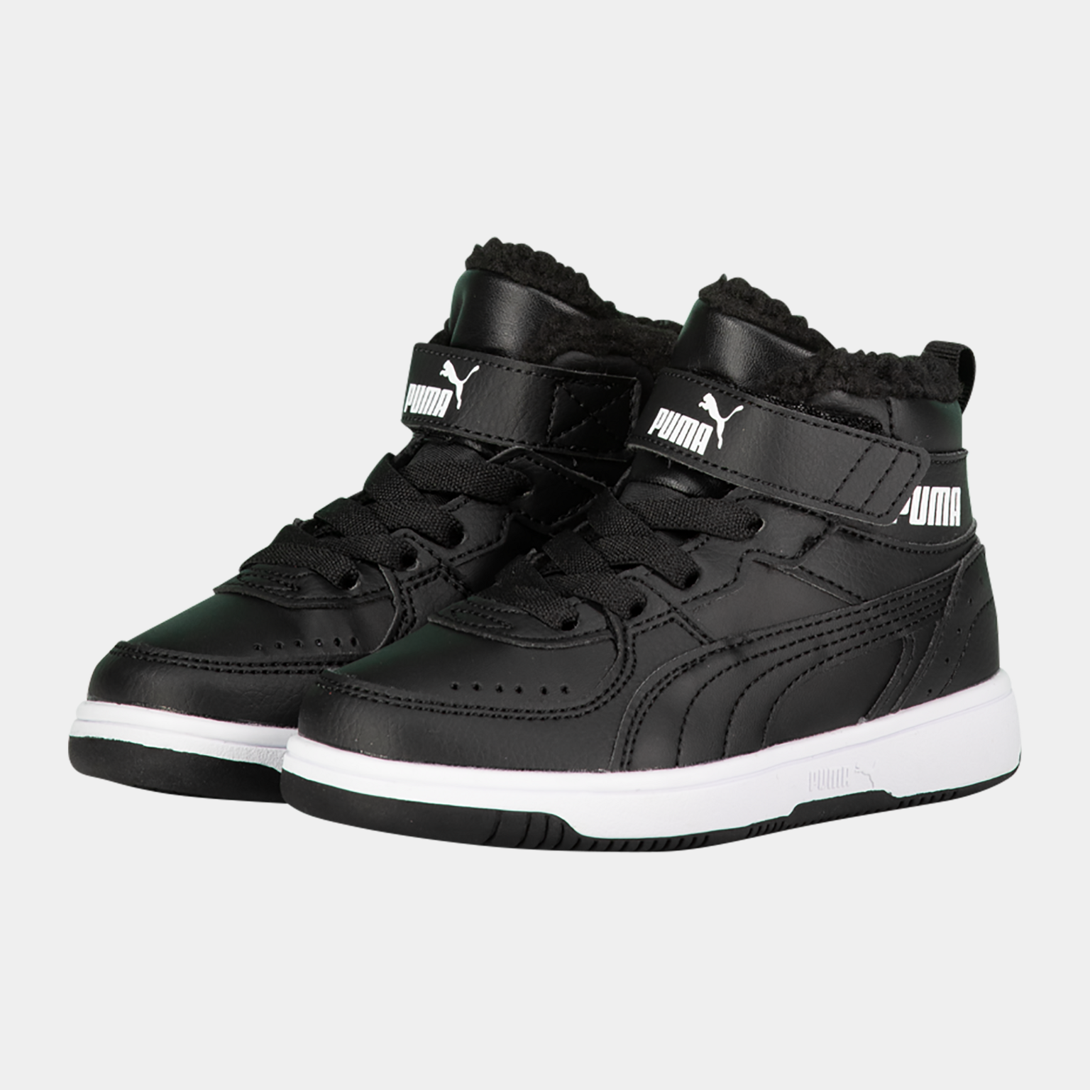  Buty zimowe Rebound Joy Fur Ps JR, rozmiar młodzieżowy - czarne