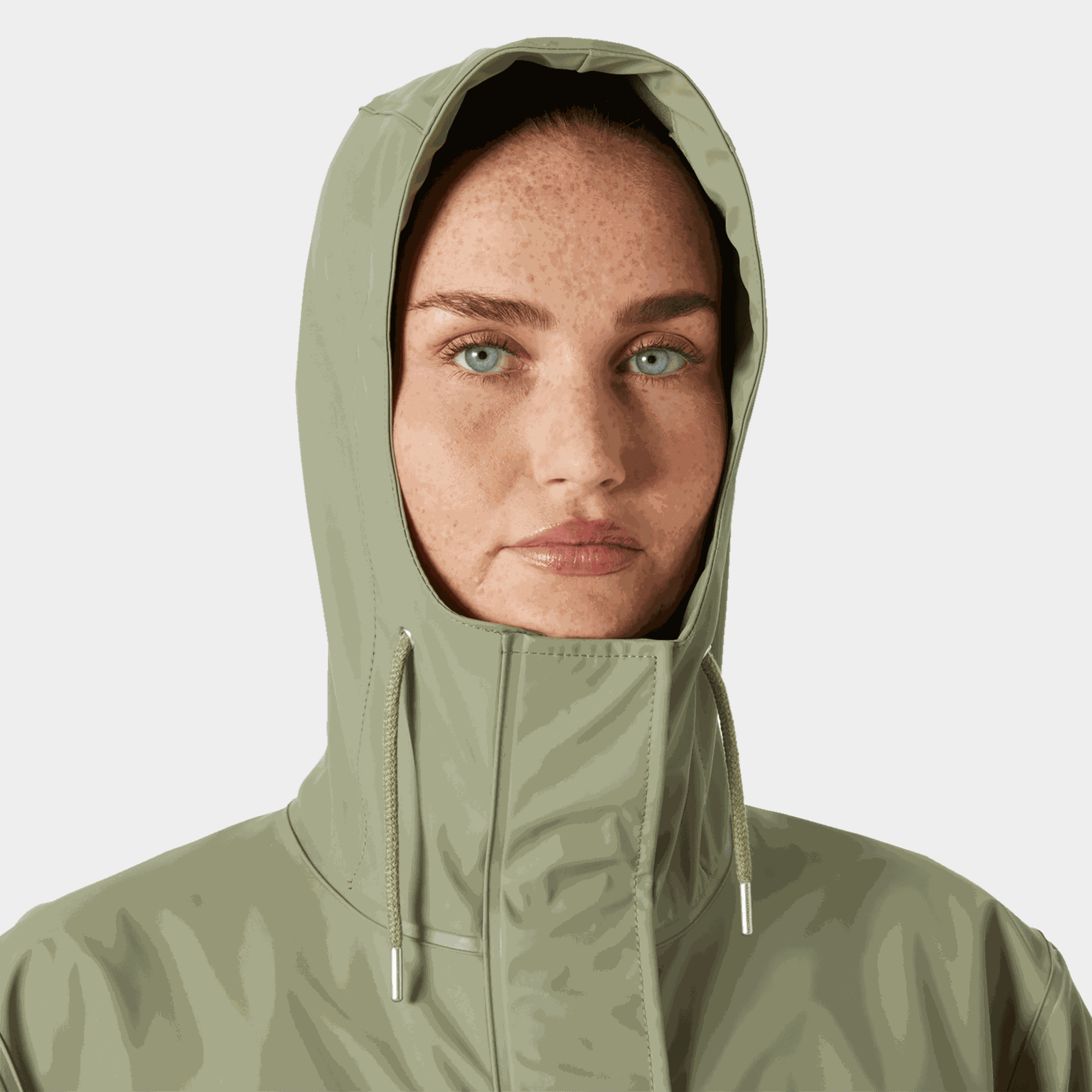 Moss Raincoat, regnjakke, dame - Grønn