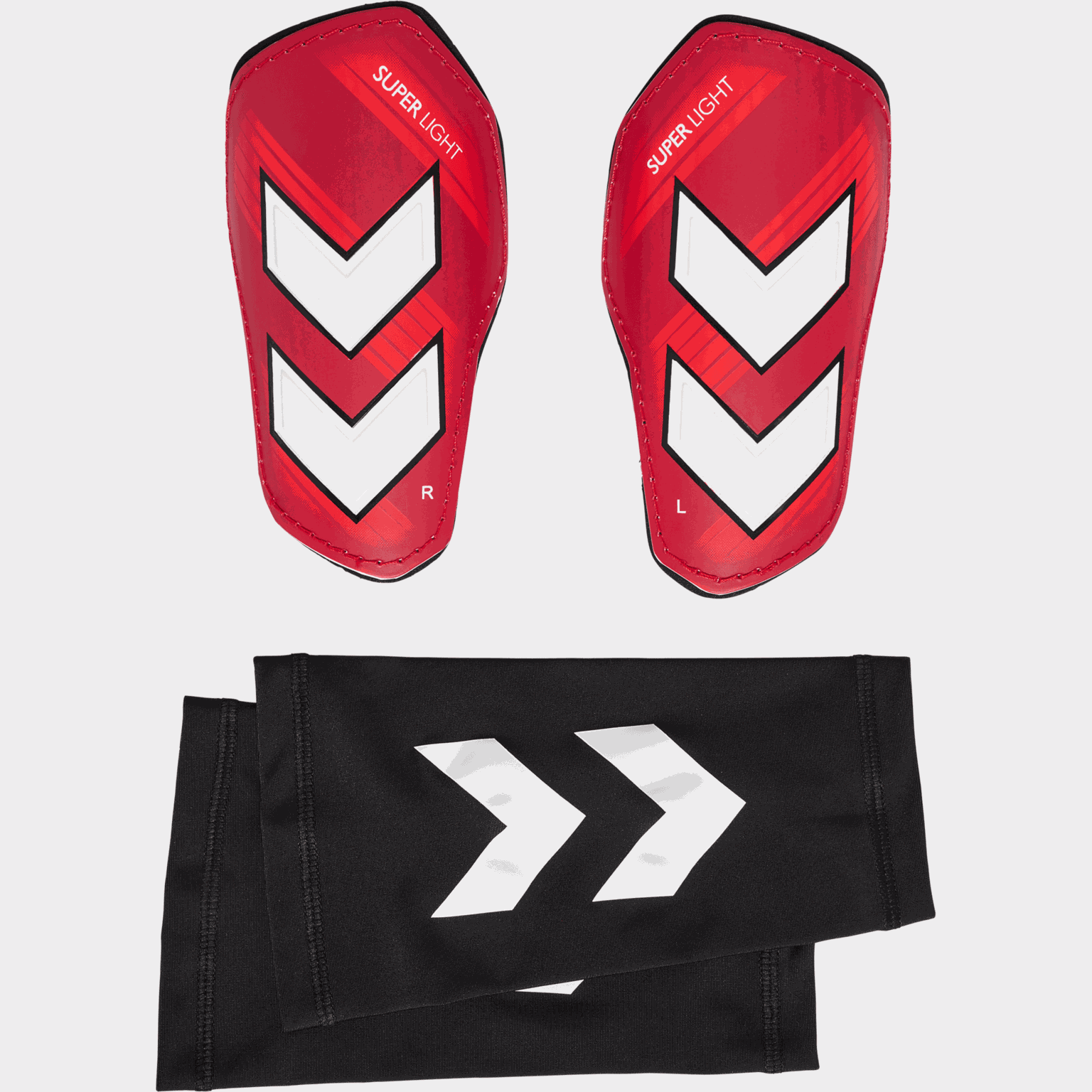  Unisex ultralichte scheen- en kniebeschermers - rood