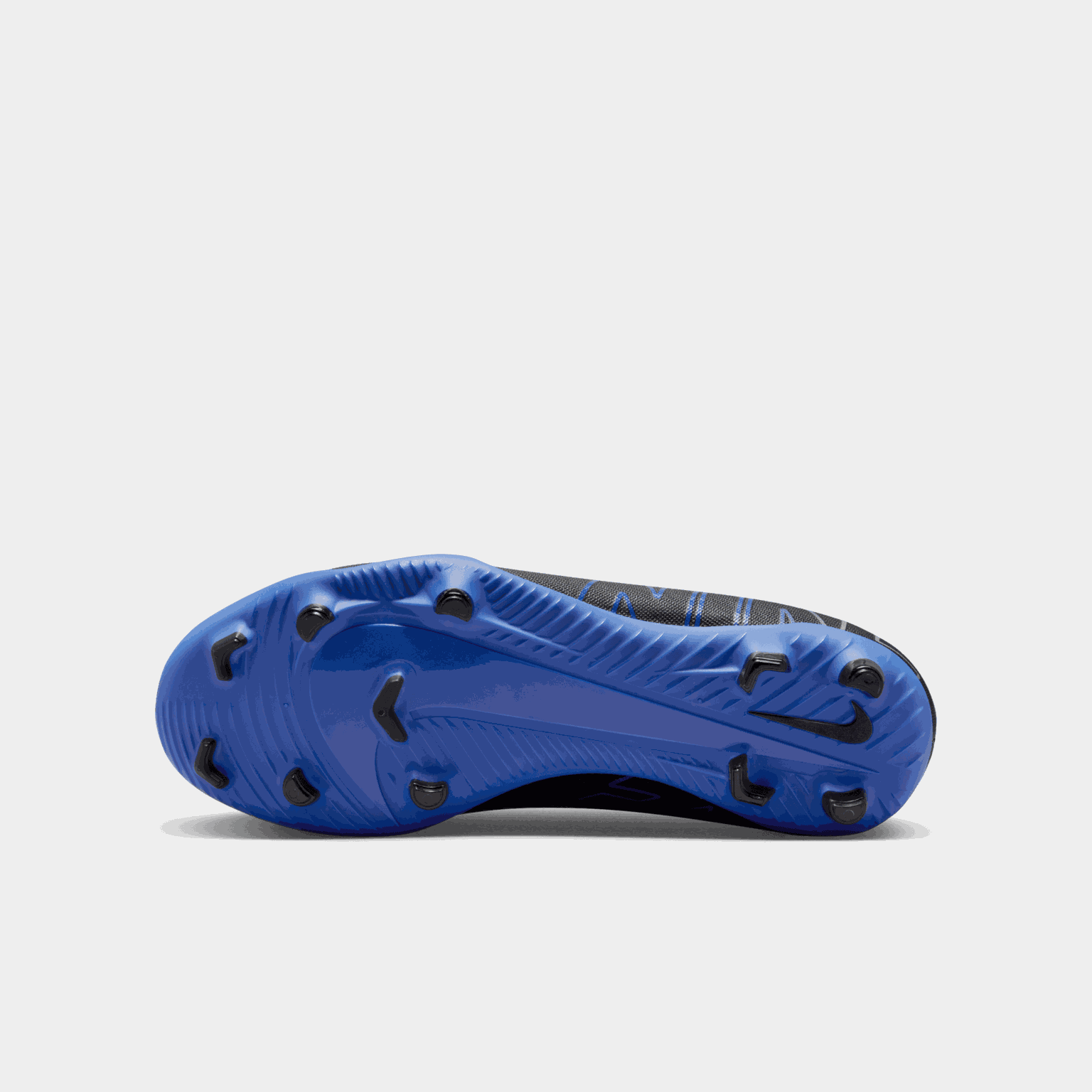 Mercurial Vapor 15 Club MG, fotballsko gress og kunstgress, junior - Svart