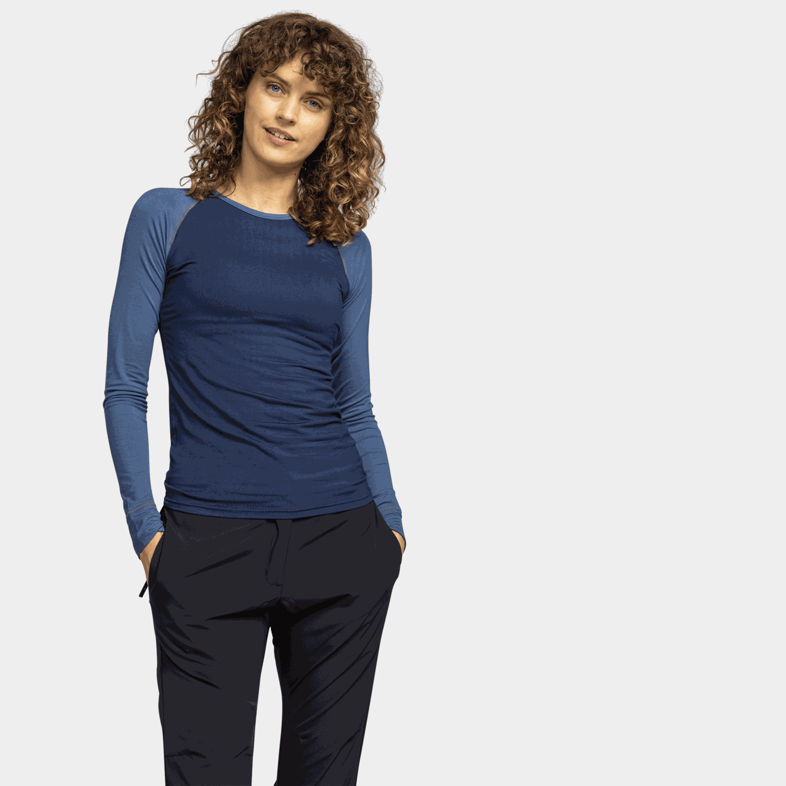  Falkenberg Super Underwear damesonderbroek van bamboe met ronde halslijn.