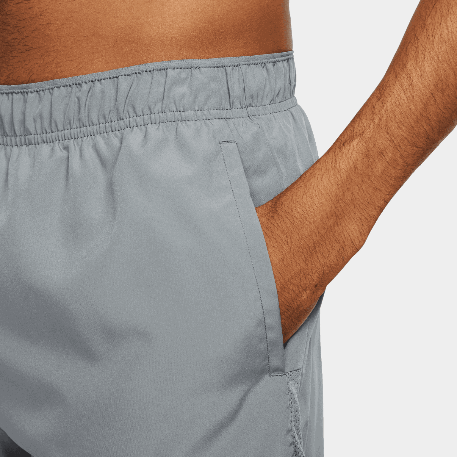 Pantaloncini da corsa da uomo Dri-FIT Challenger 5BF - Grigio