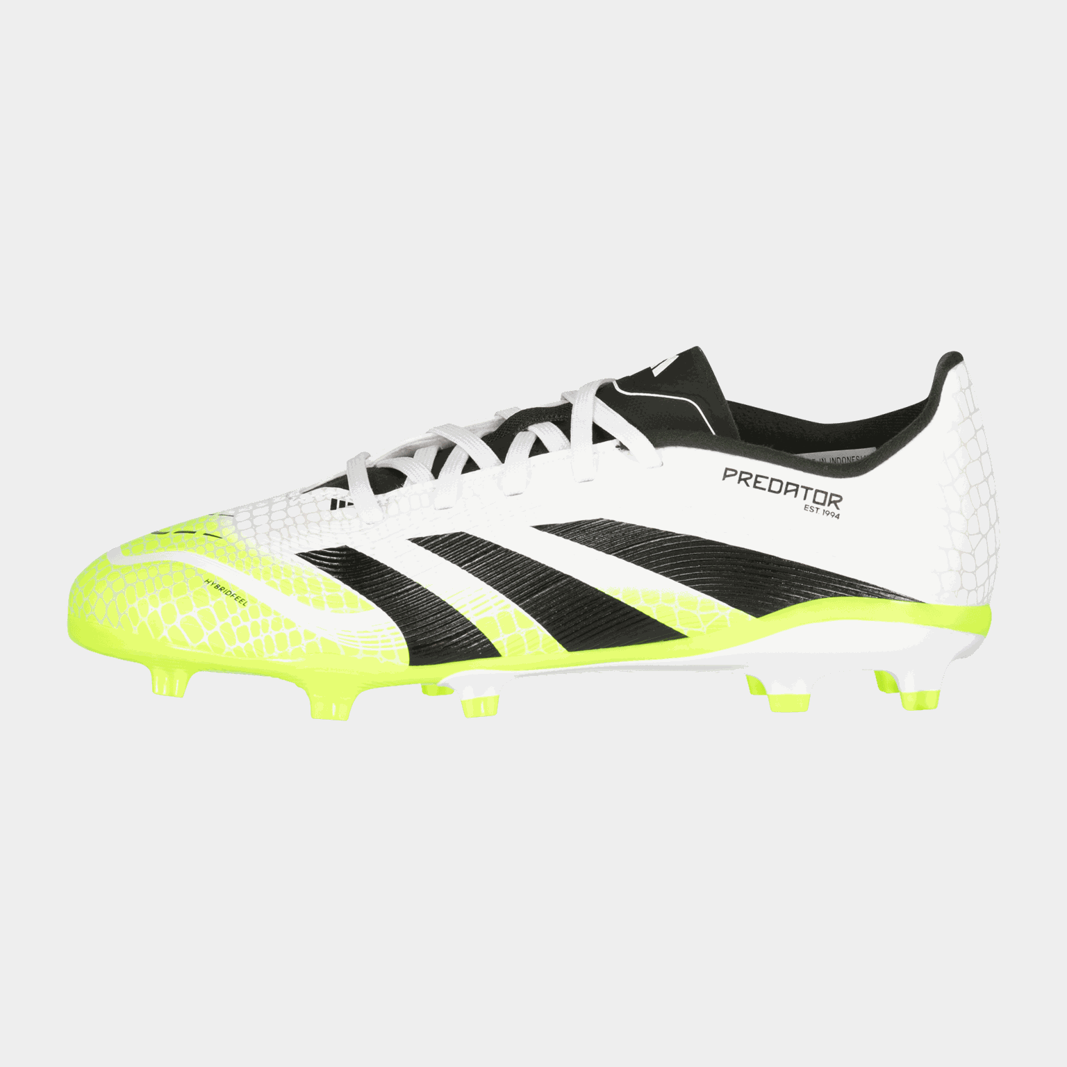 Chuteiras de futebol infantil Predator League MG para grama natural e artificial - Brancas
