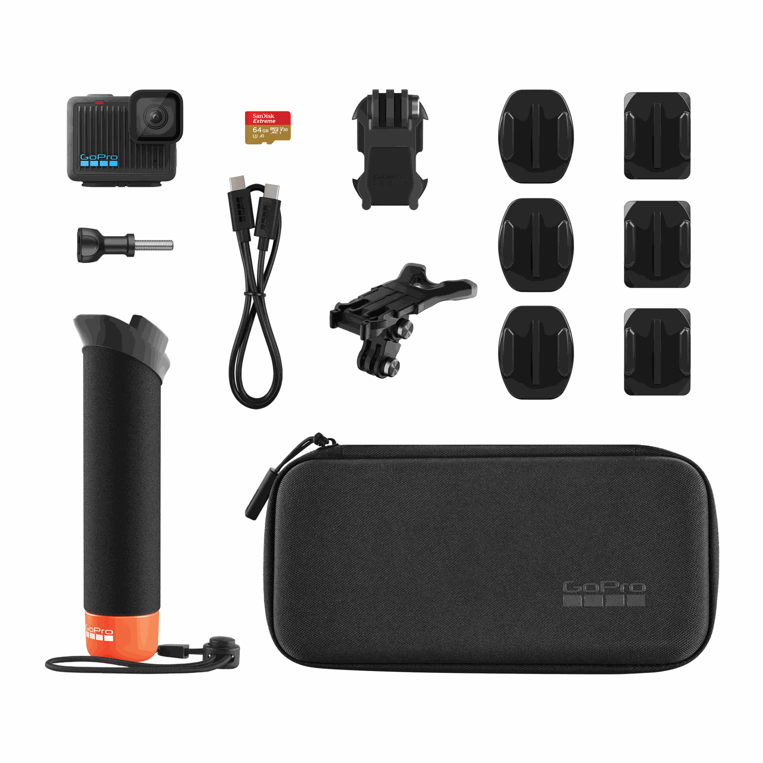  GoPro HERO Special Kit, compacte actiecamera + accessoires – zwart