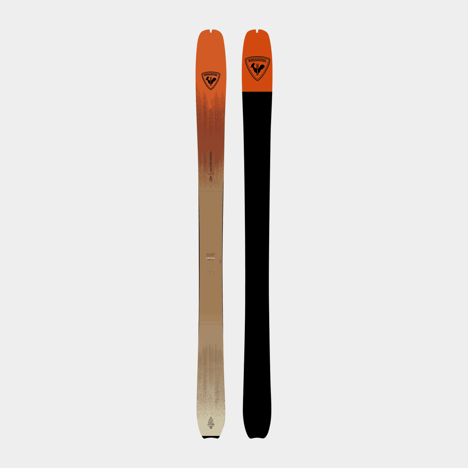 Touring Skis Escaper 105 Nano Open 24/25, toppturski, frikjøringsski, herre - Flerfarget
