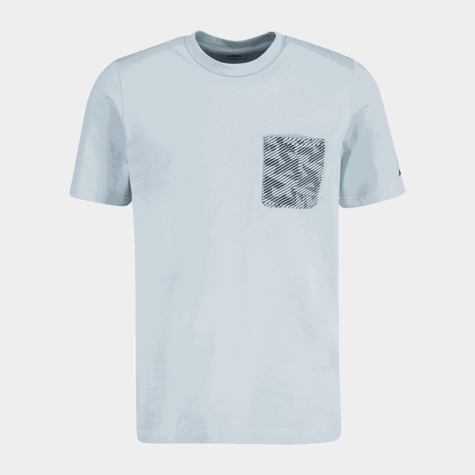  T-shirt Puzzle da uomo, blu