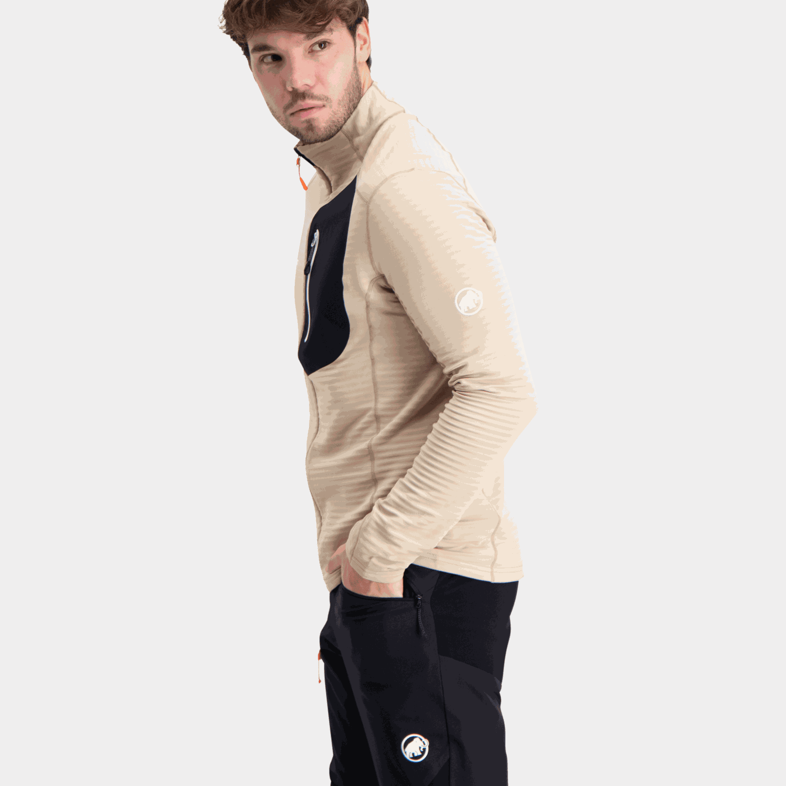  Taiss Light ML-jas voor heren, middellang - zwart