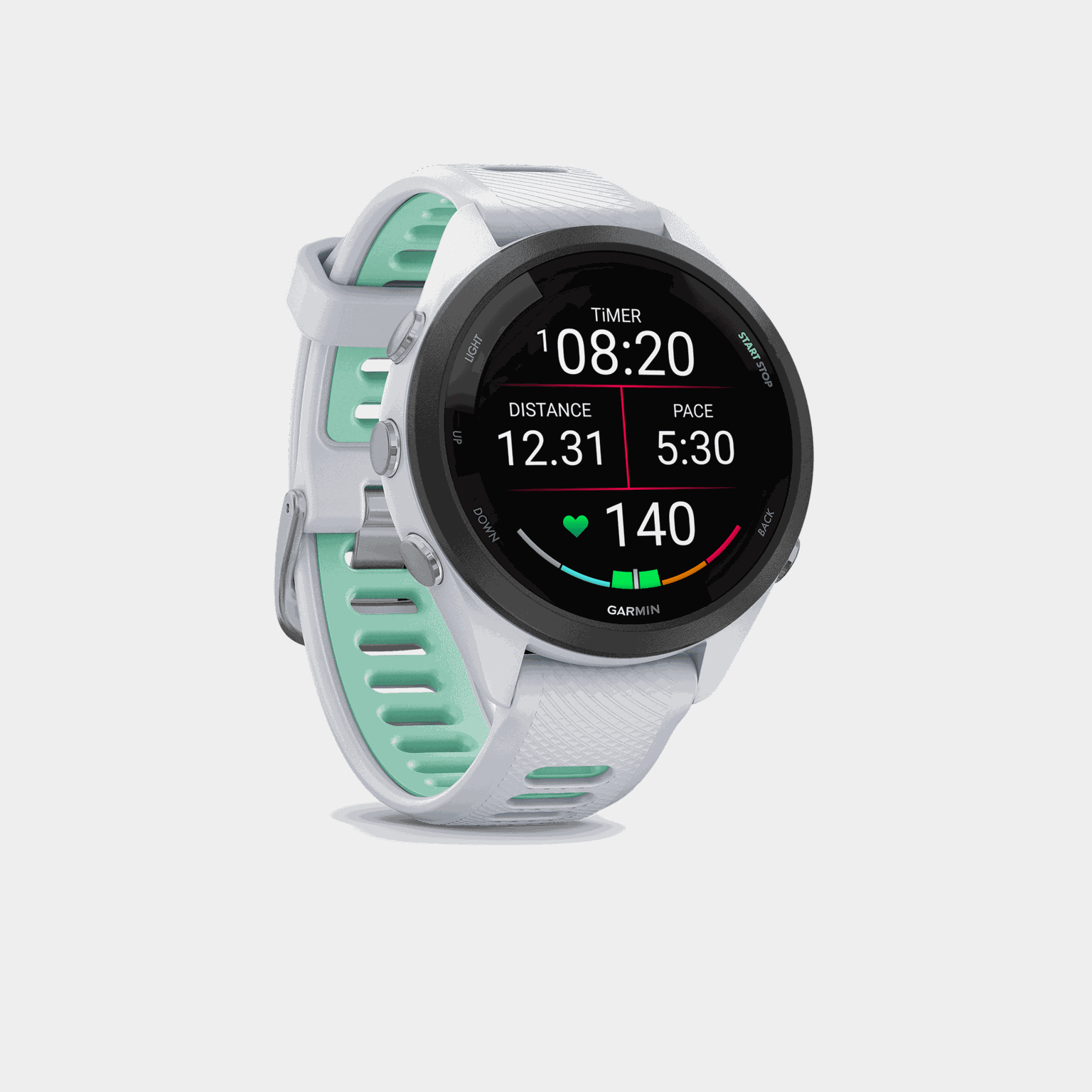 Forerunner 265S, AMOLED, Smartwatch, Multiesportivo, Unissex - Branco