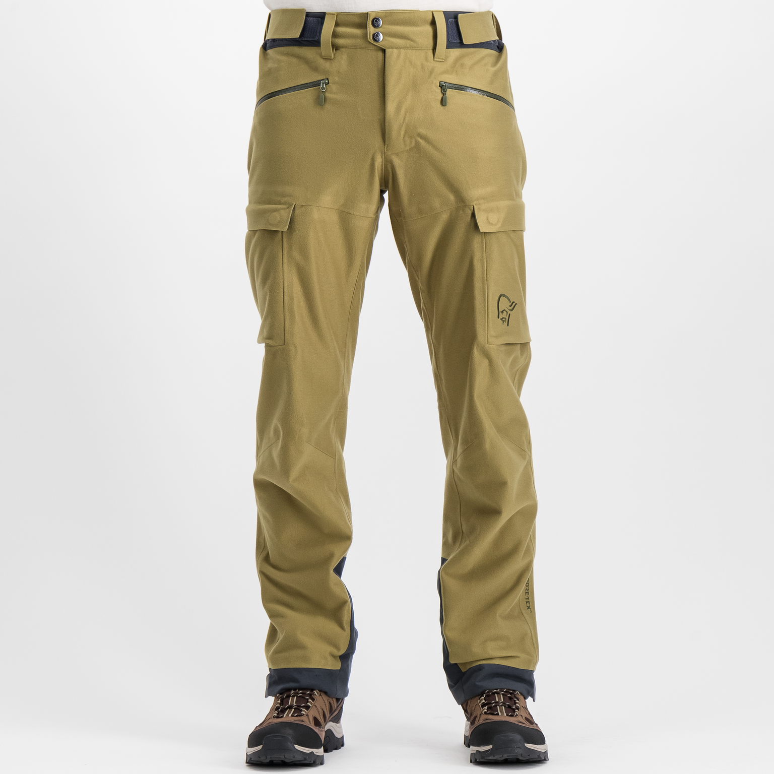 Calças de caça masculinas em Gore-Tex - verde