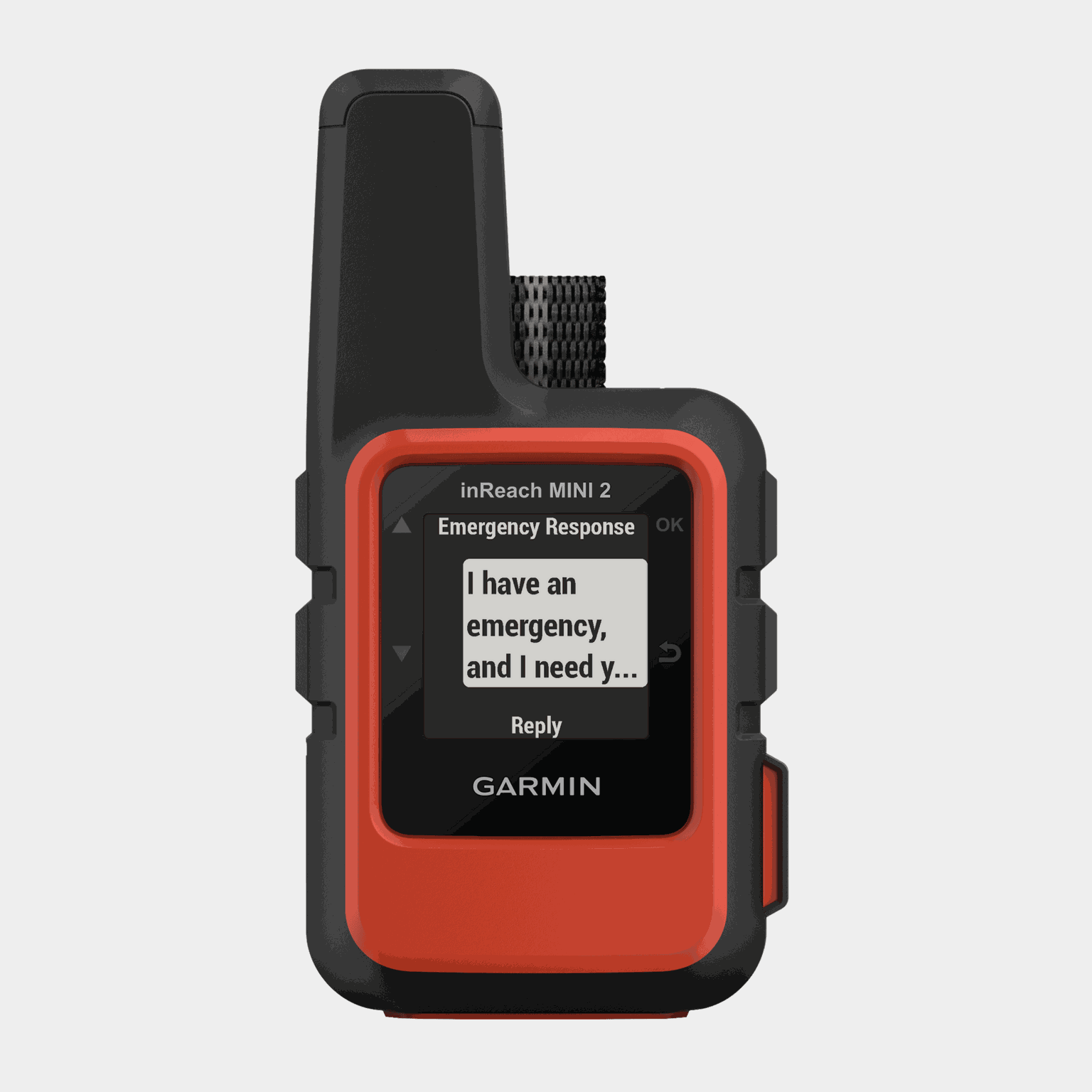 Garmin inReach Mini 2,Flame Red, GPS med satelittkommunikasjon -