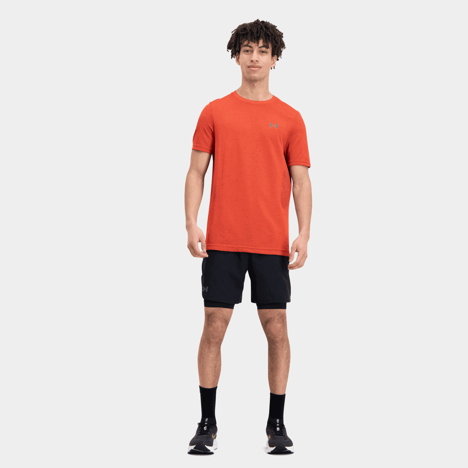 Vanish Seamless Short Sleeve, t-skjorte, herre - Rød