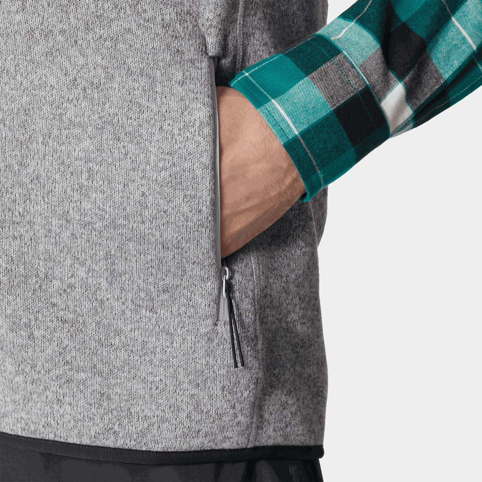 Varde Fleece Vest 2.0, fleecevest, herre - Grå