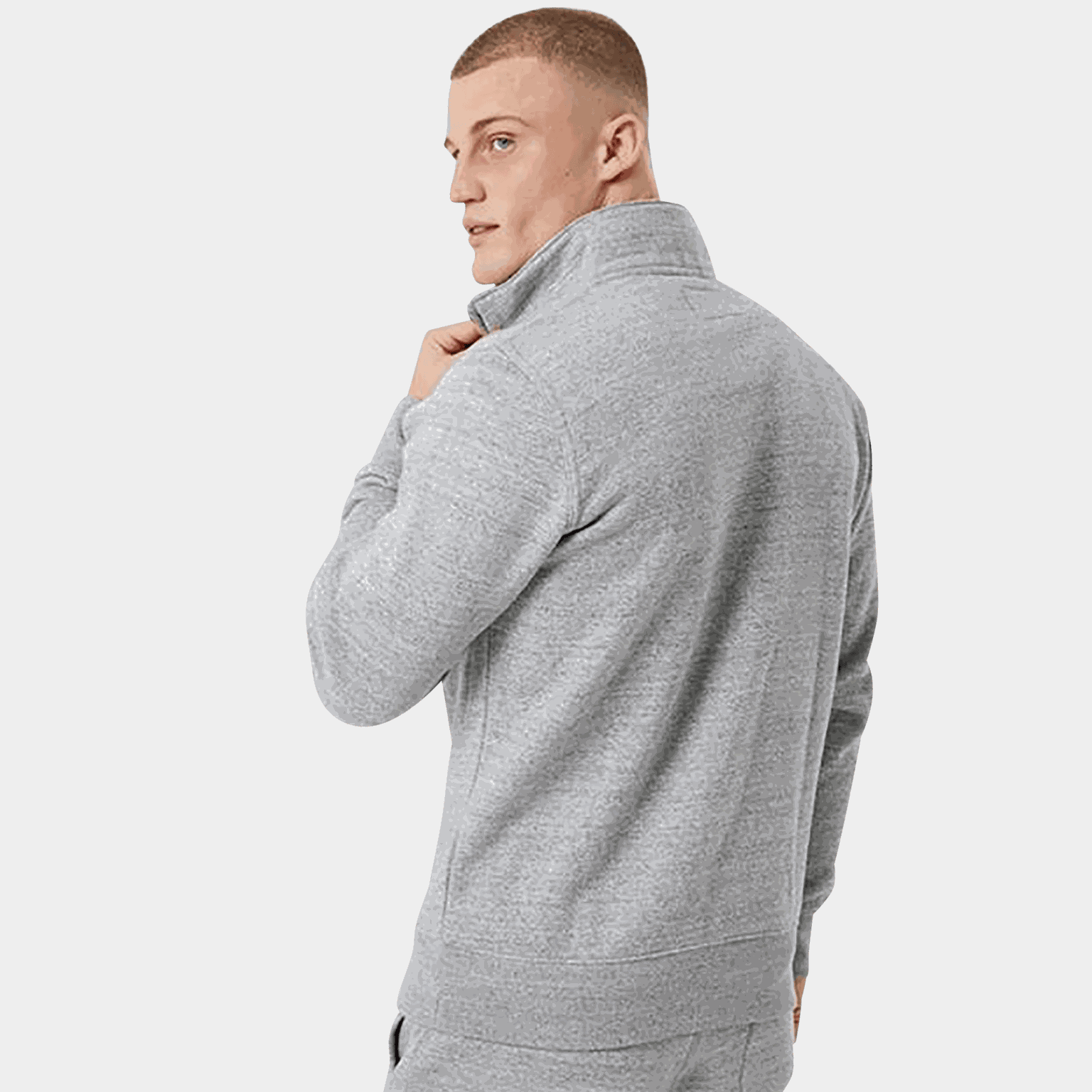  Sweter męski Barchester z zamkiem 1/4