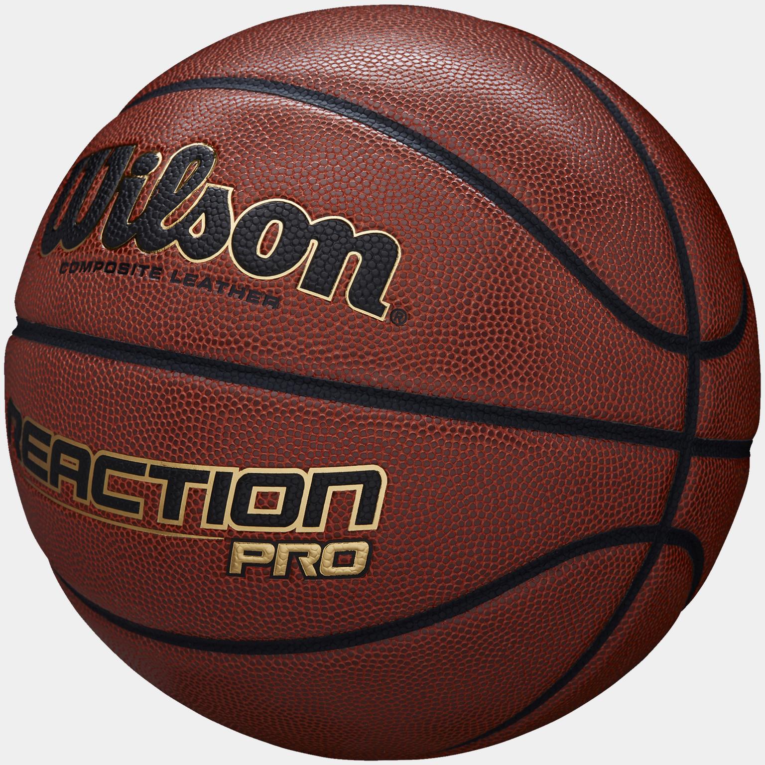  Basketbalový míč Reaction Pro - hnědý