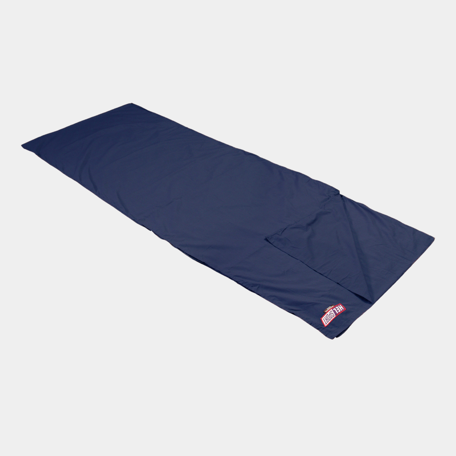 Rectangular silk duvet cover - blue