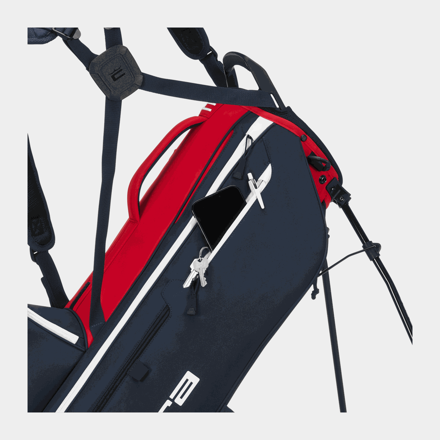  Bolsa ultraleve profissional para tripé, bolsa para golfe