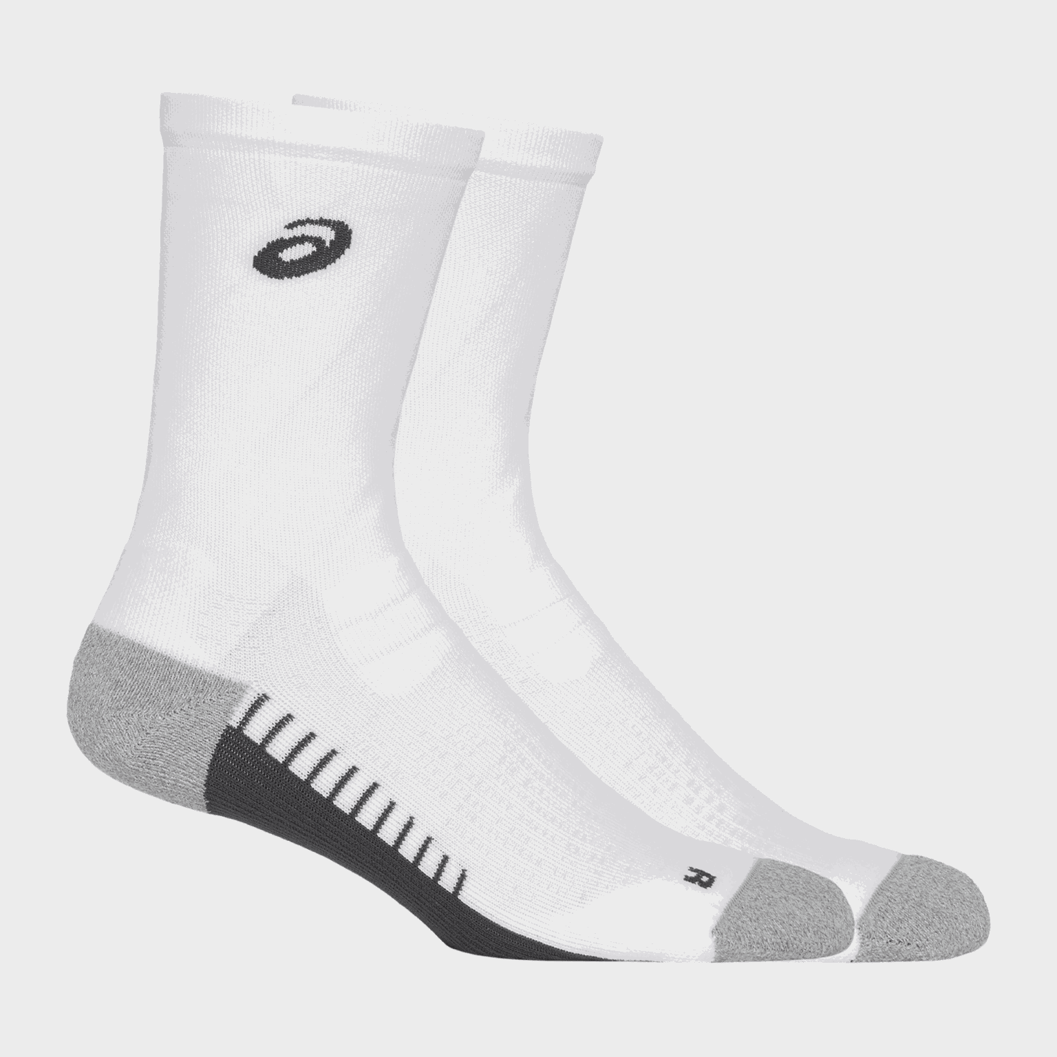 Unisex Performance Run Crew hardloopsokken – wit