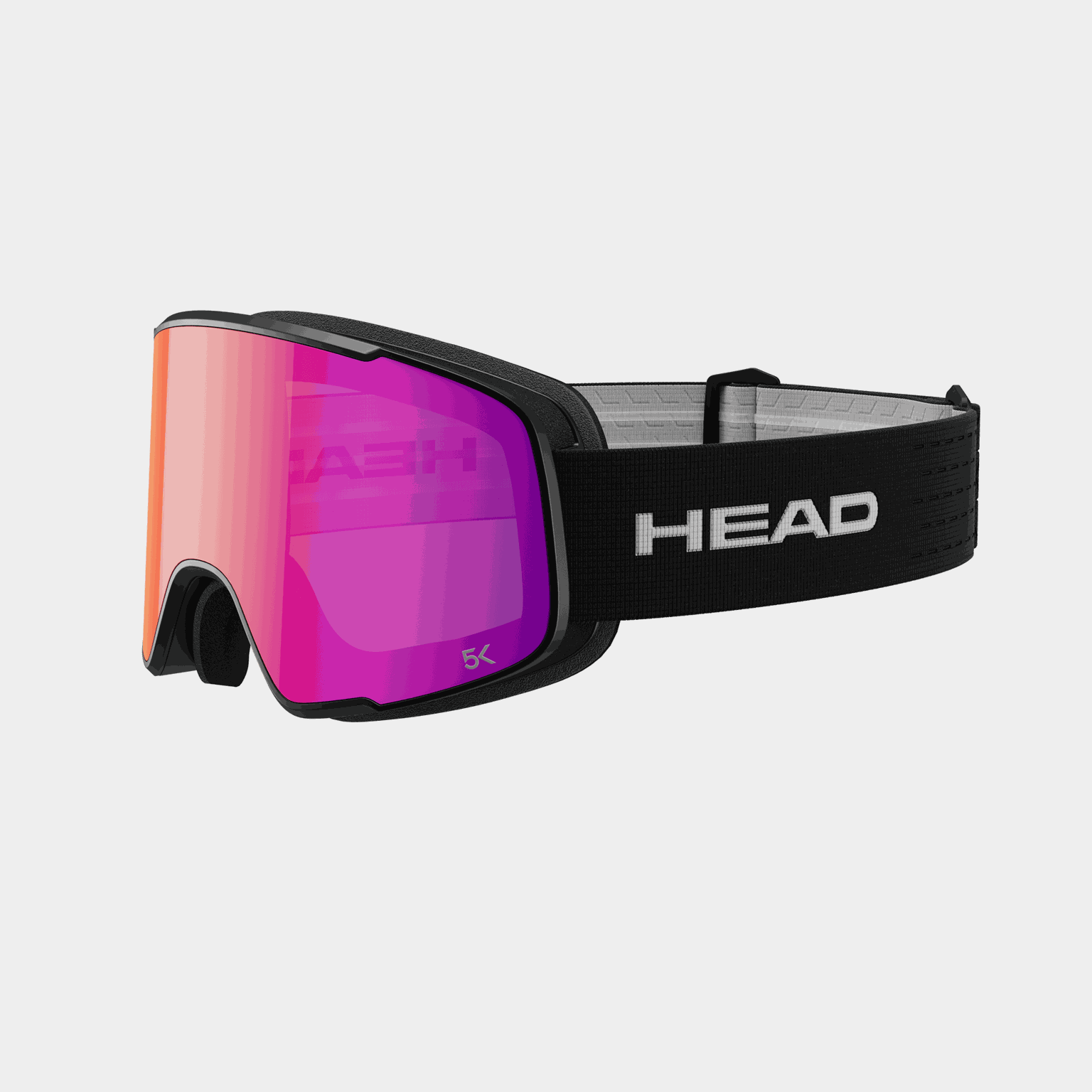  Maschera da sci Horizon 2.0 5K 24/25, unisex - Rossa