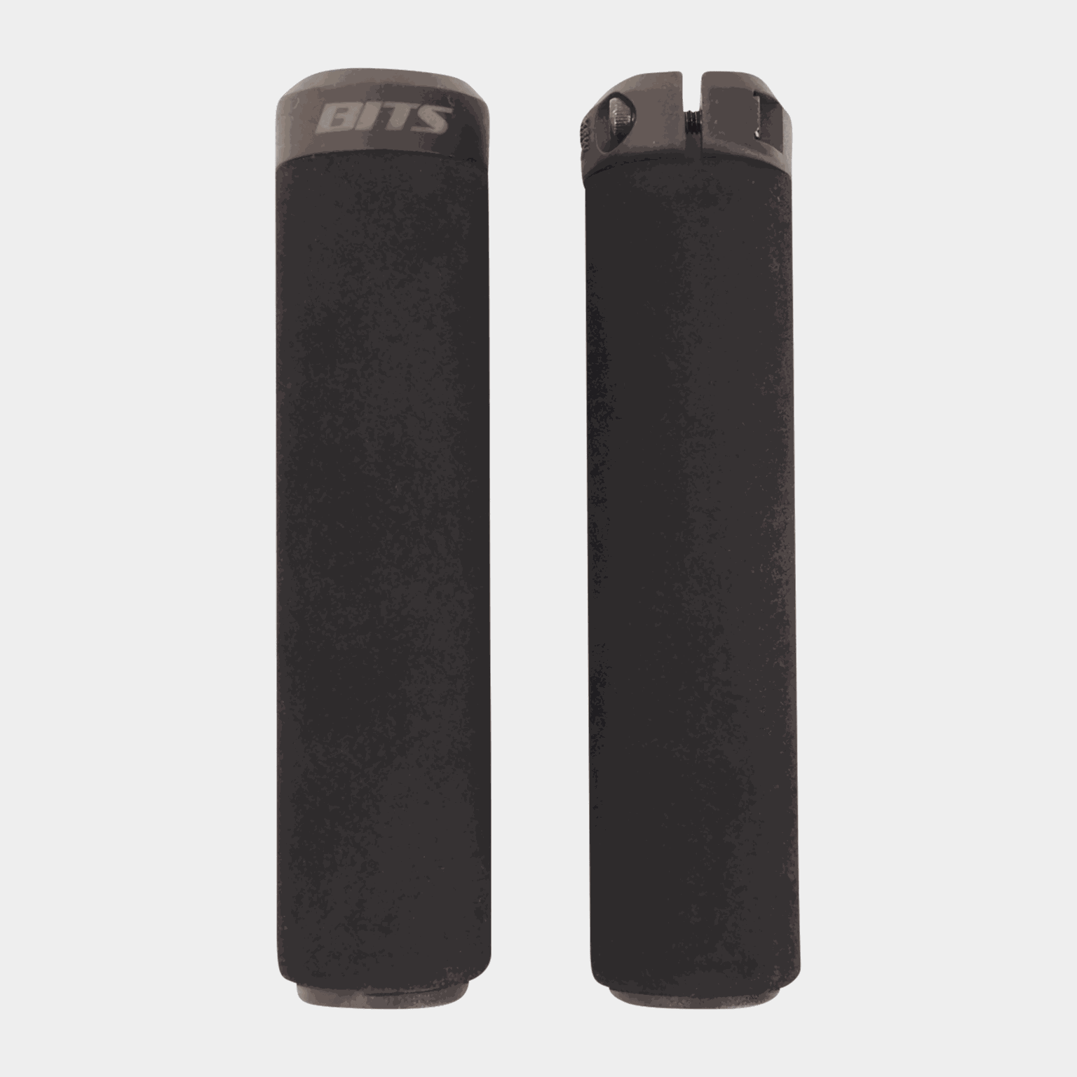  Chwyty rowerowe z pianki Grip Lock – czarne