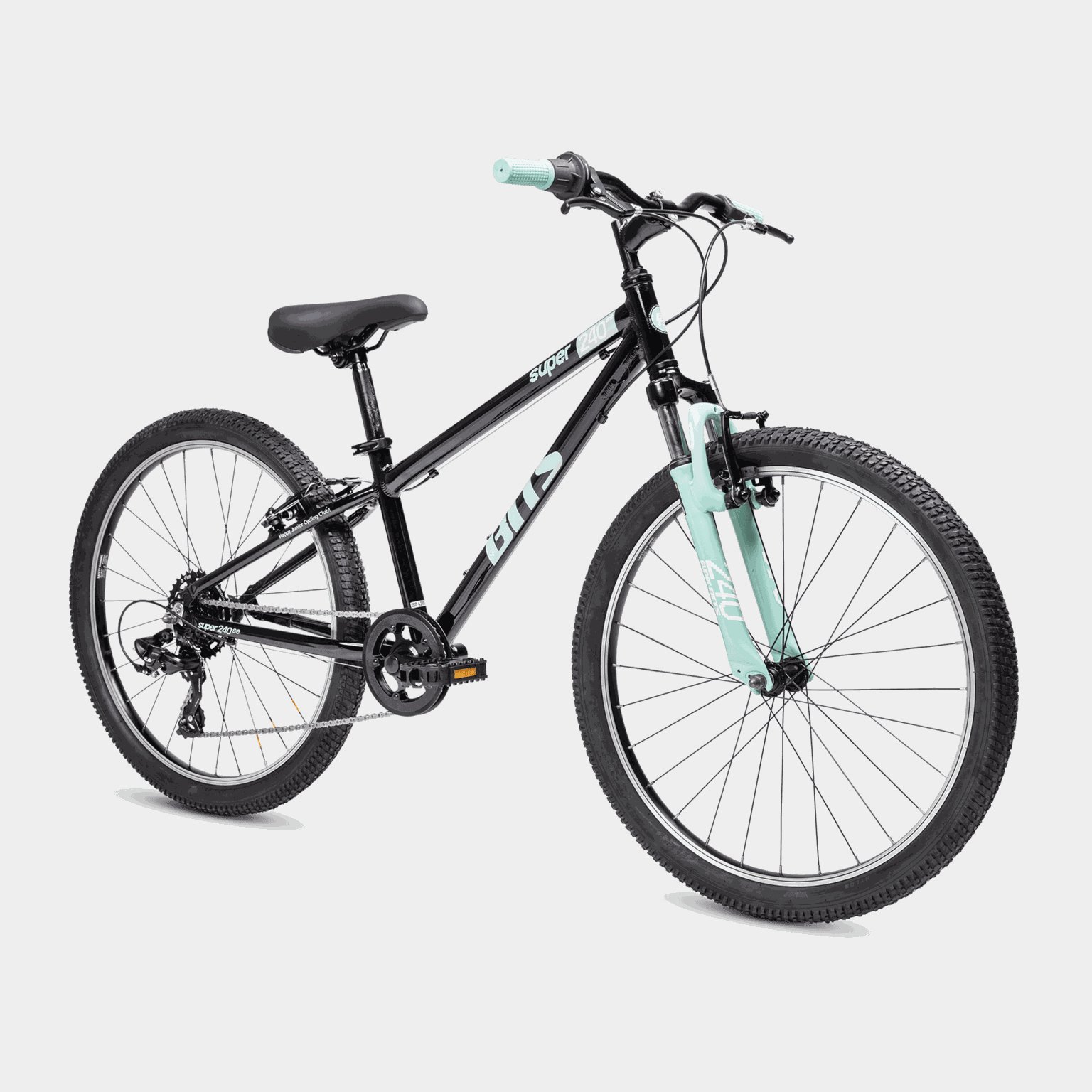 Super 240 Alu 25, VTT, Junior - Nero