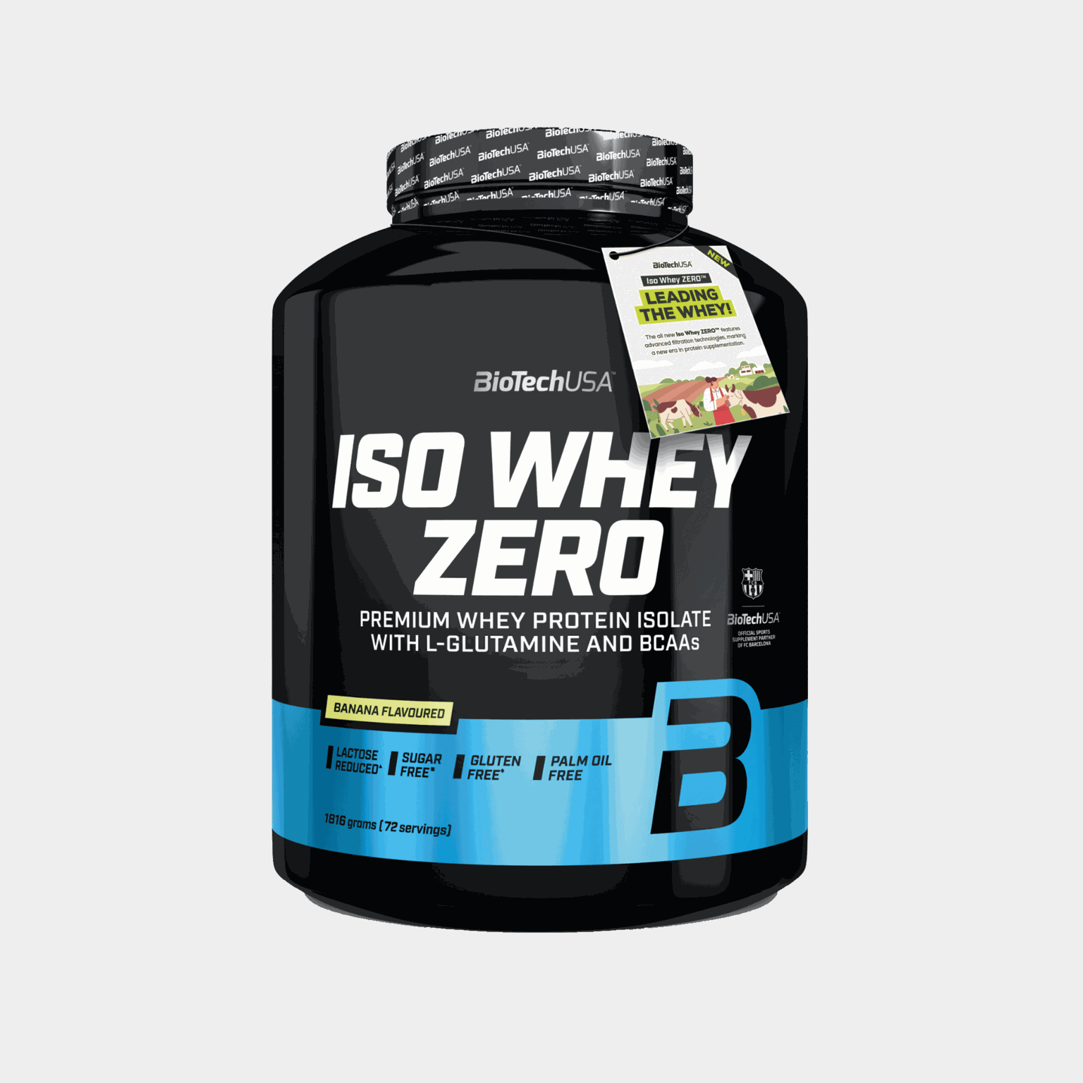  Iso Whey Zero 1816g Banaan Eiwitpoeder -