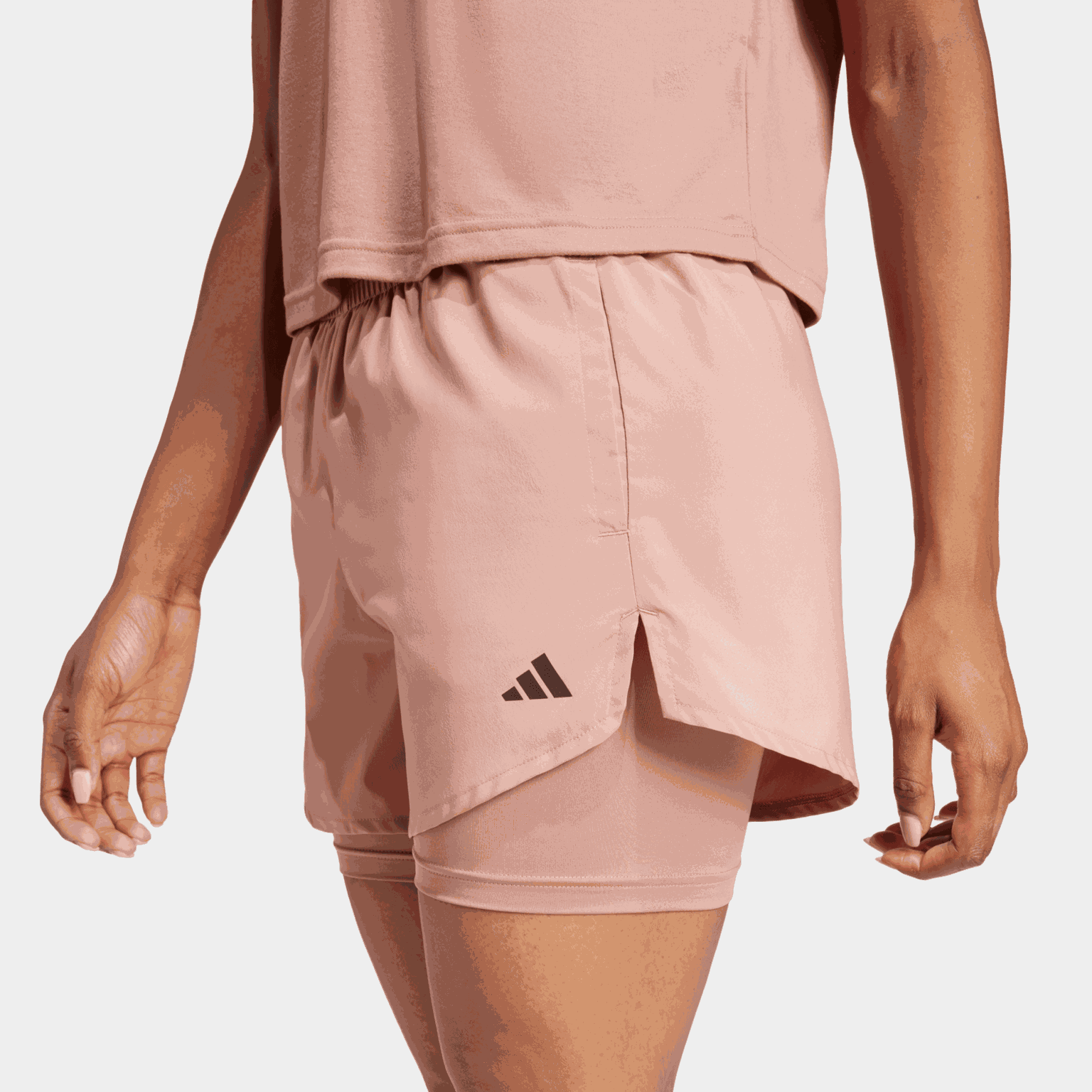  Aeroready Minimal 2-in-1 dames trainingsbroekje