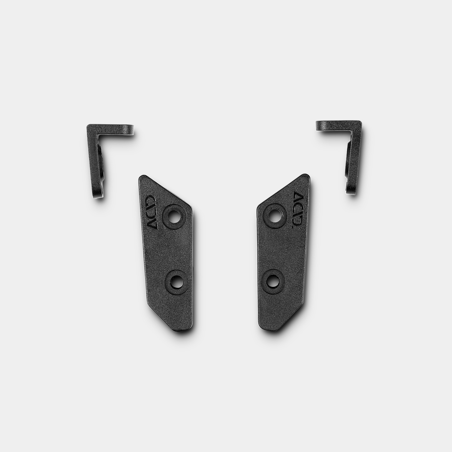 Adapter do widelca ACID do mocowania błotnika 1.0/2.0 Bolt-On, adapter do widelca – czarny