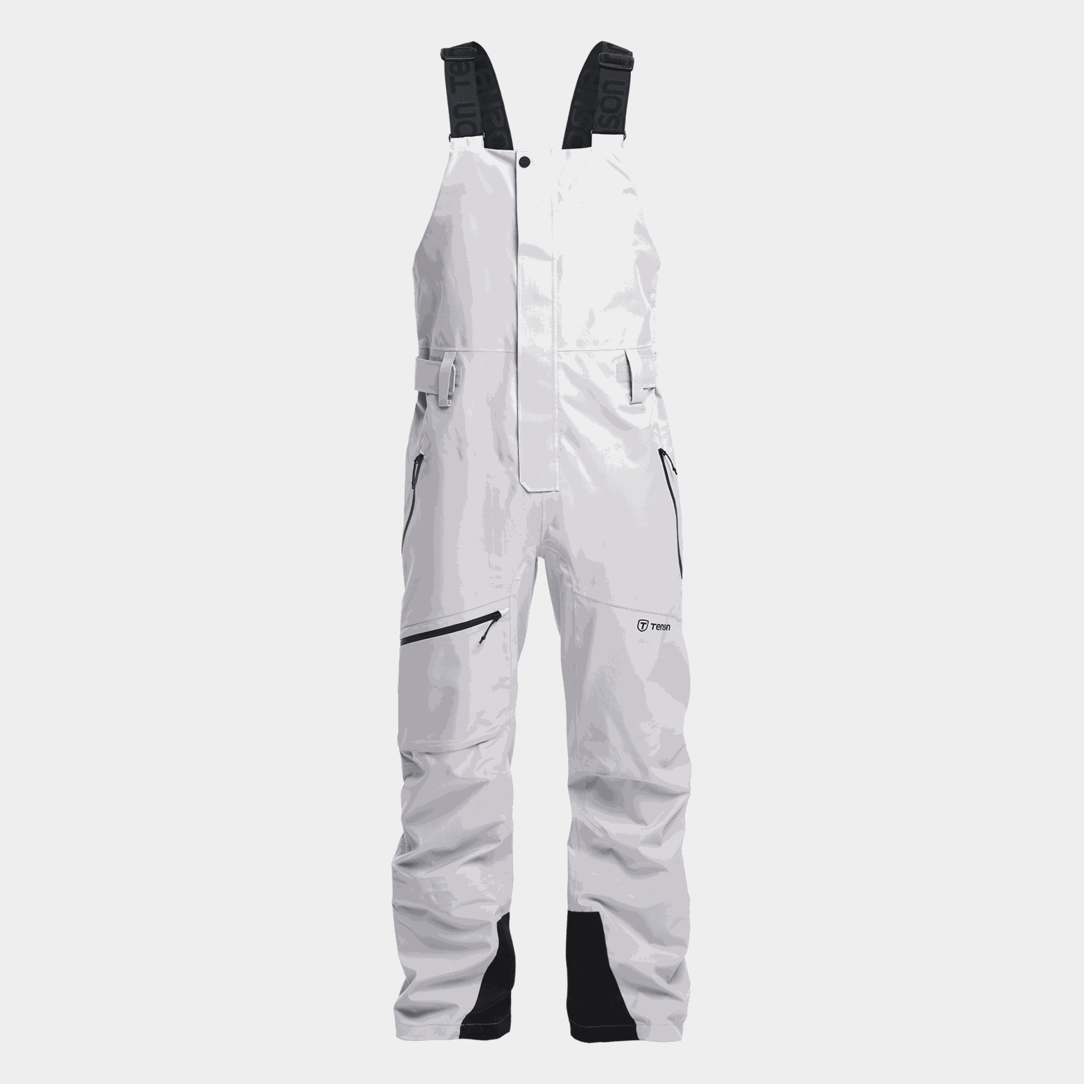  Alpine Teton Shell BIB 24/25 férfi sí- és snowboard nadrág, szürke színben.