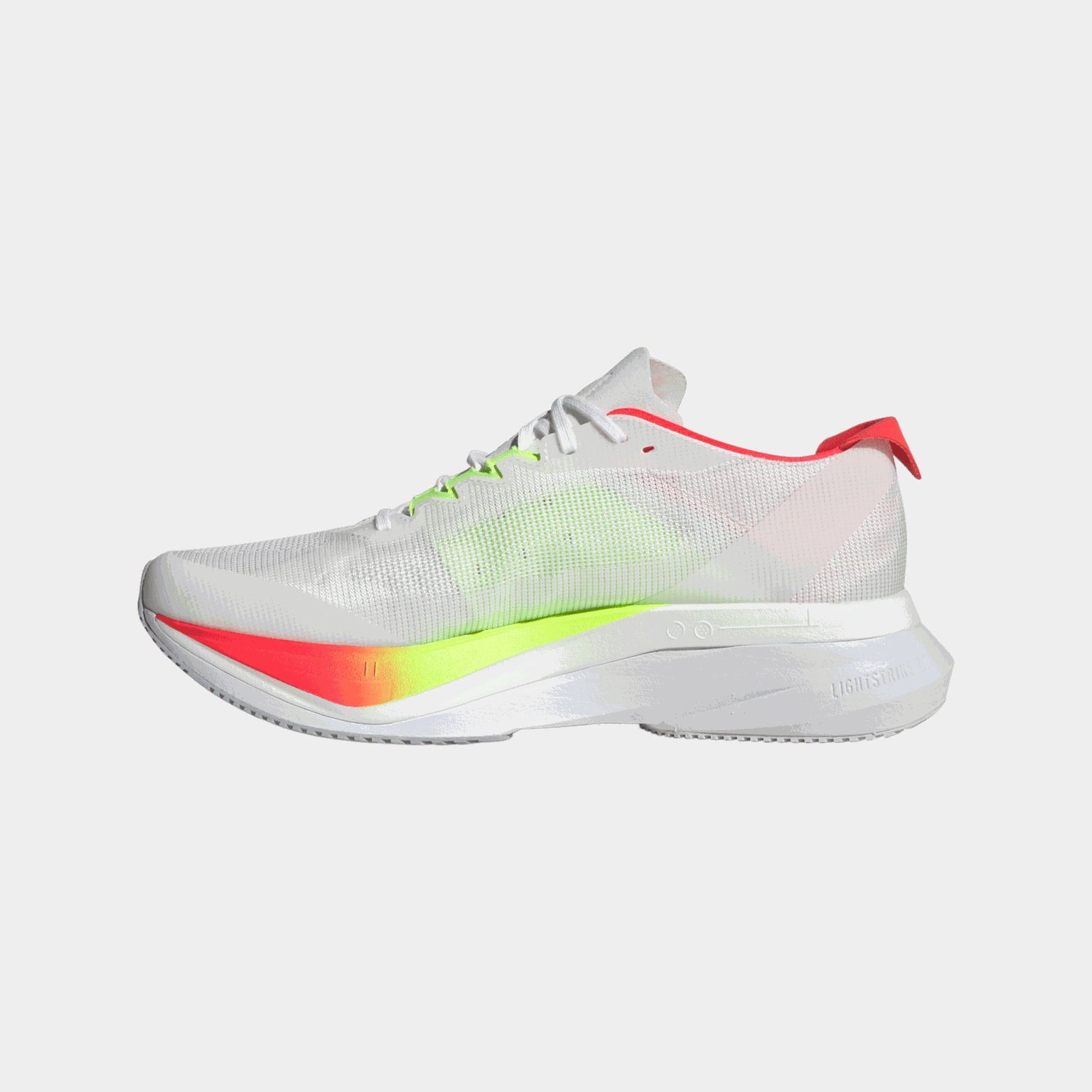  Adizero Boston 12 hardloopschoenen voor heren - wit
