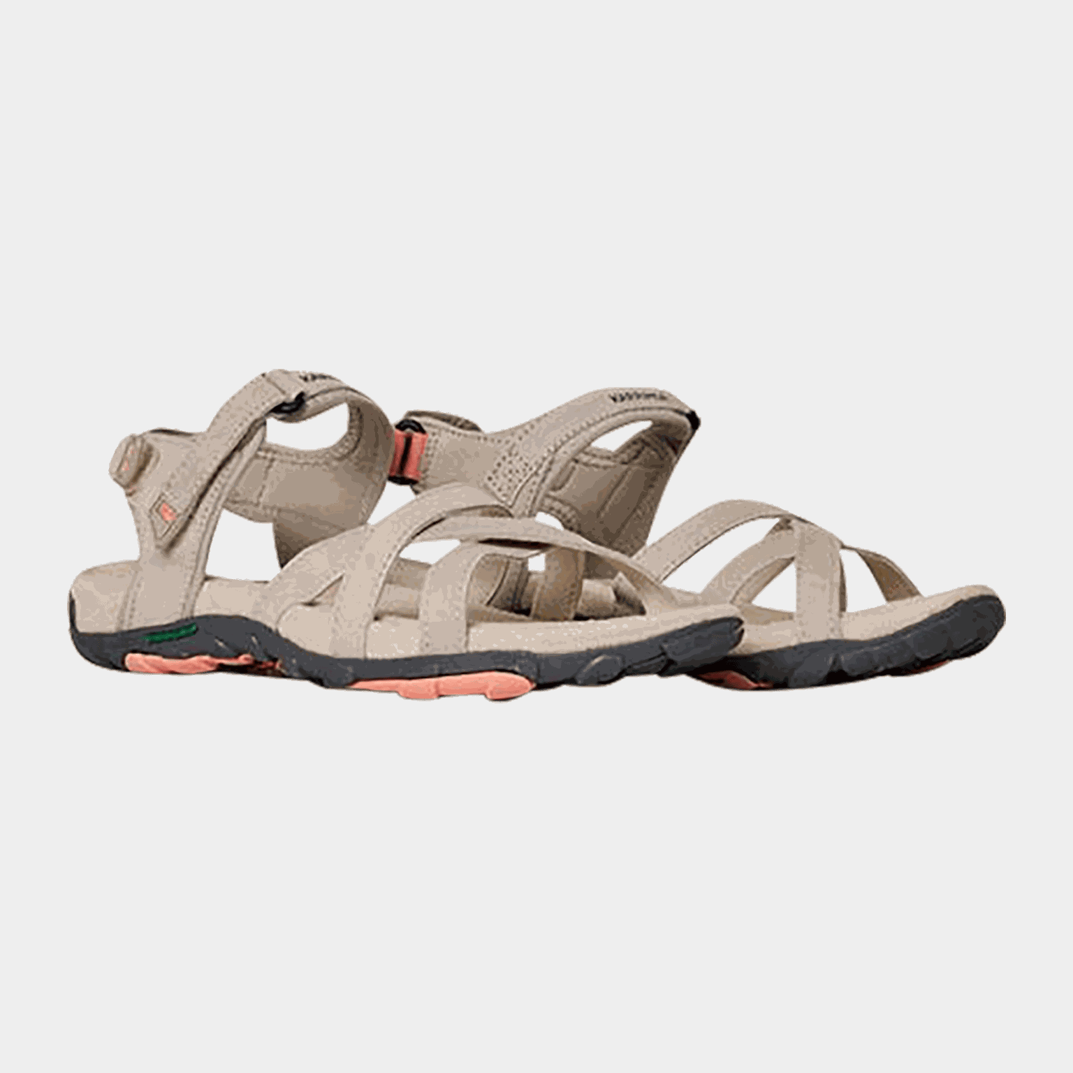 Salina Leather, sandal, dame - Brun