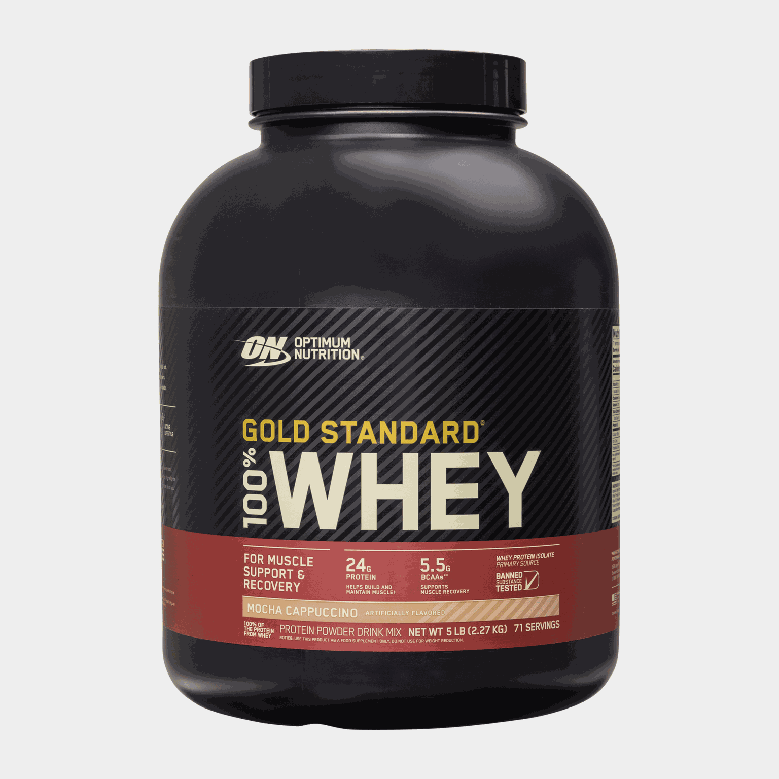 Gold Standard 100% Whey Protein em Pó 2270 g - Sabor: Mocha e Cappuccino -