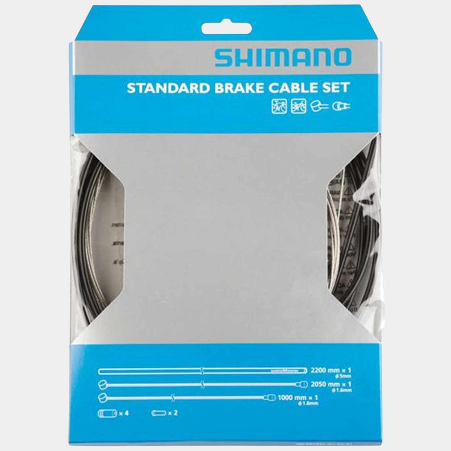 Wireset brakes MTB Standard, vaiersett til terrengsykkel -