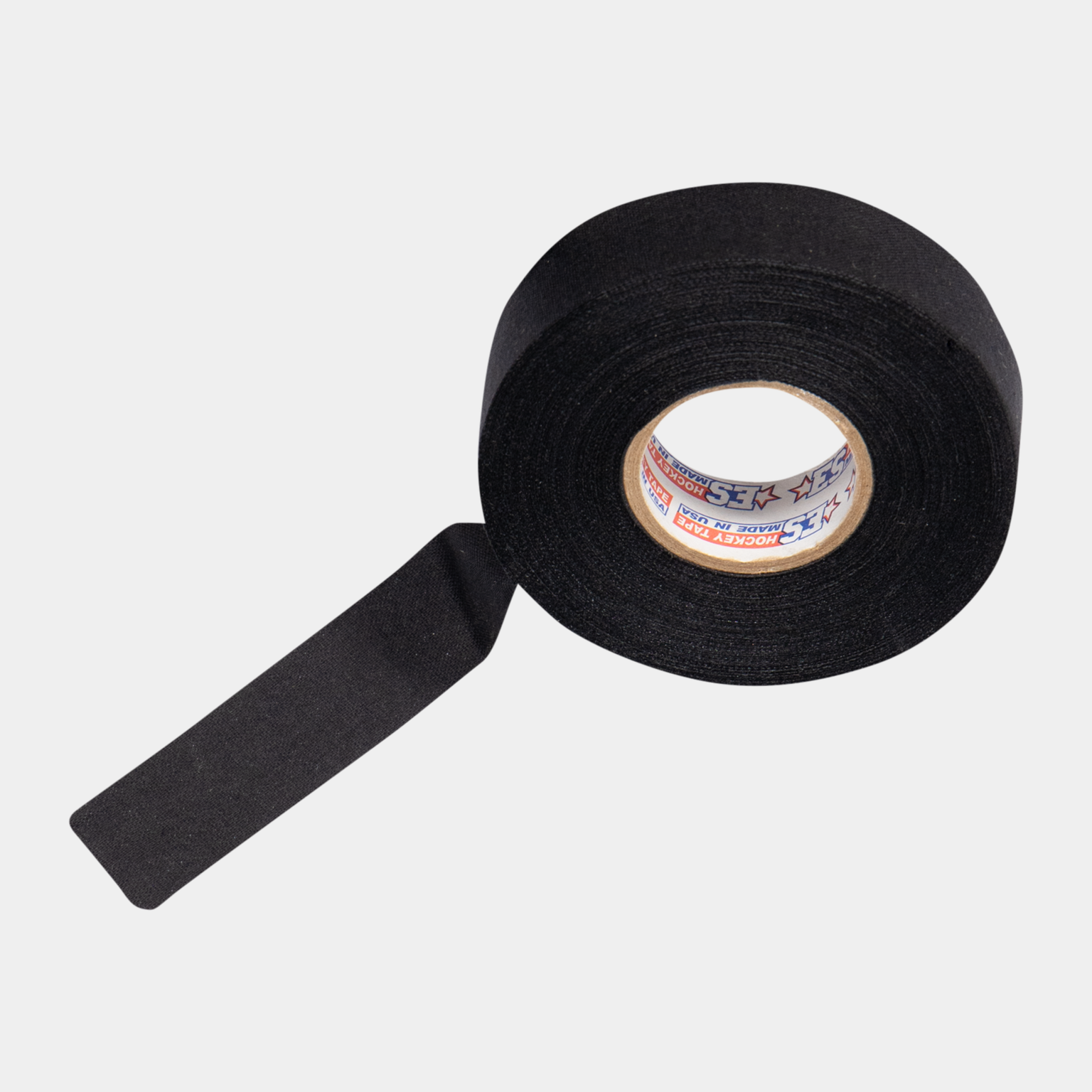  Taśma tekstylna ES Tape, 24 mm x 23 m, czarna, opakowanie 60 sztuk - 21/22, taśma hokejowa - czarna.