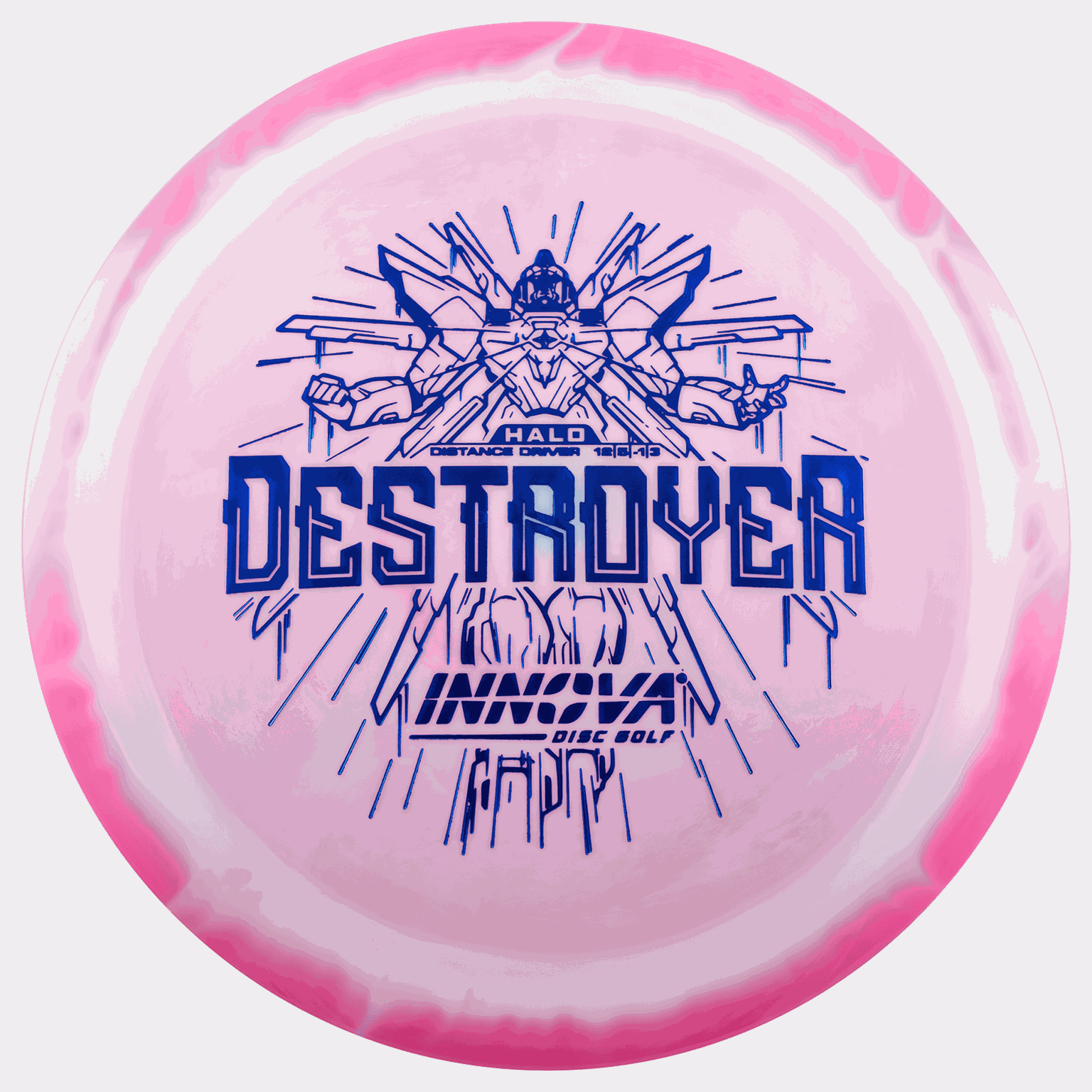 Halo Star Destroyer Distance Driver (173-175g) - Assorted, driver, frisbeegolf - Flerfarget