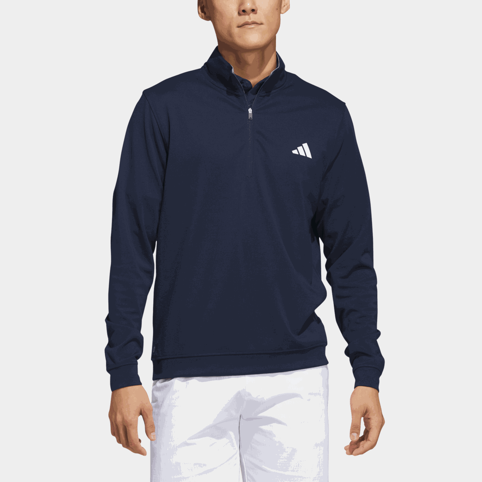 Elevated 1/4-Zip Pullover golfgenser, herre - Mørk blå