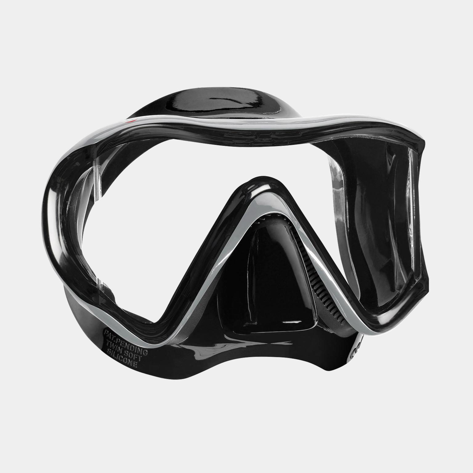  Maska I3, maska do nurkowania, unisex - czarna