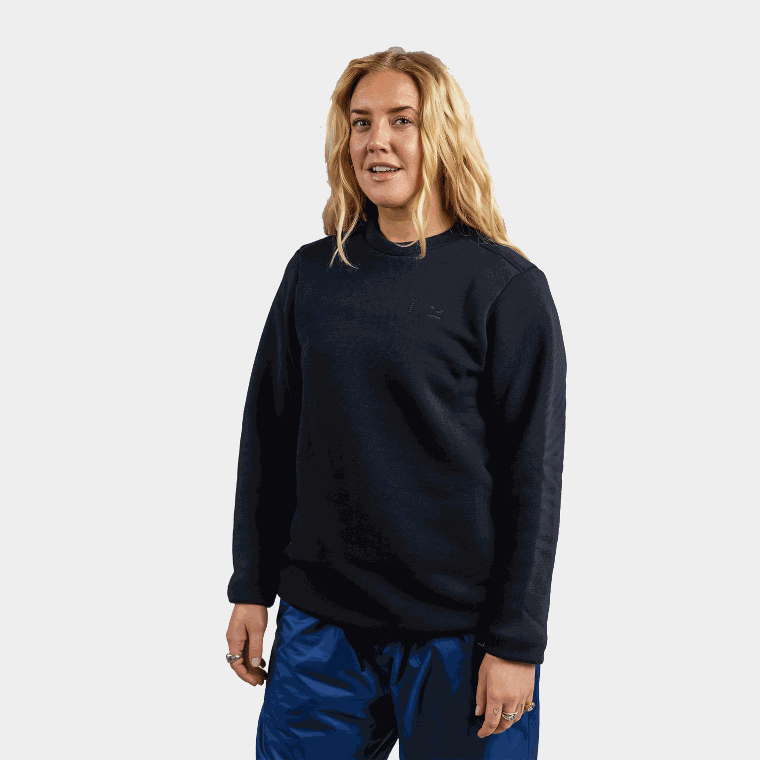  Kleveland unisex trui met ronde hals van merinowol