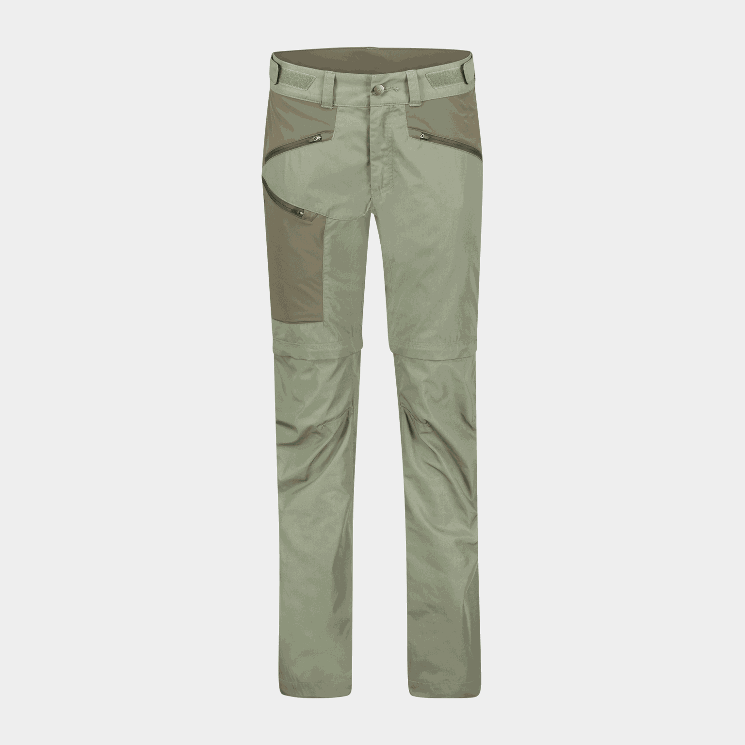 Tived Zip-off Pant W, turukse med avtakbare ben, dame - Grønn