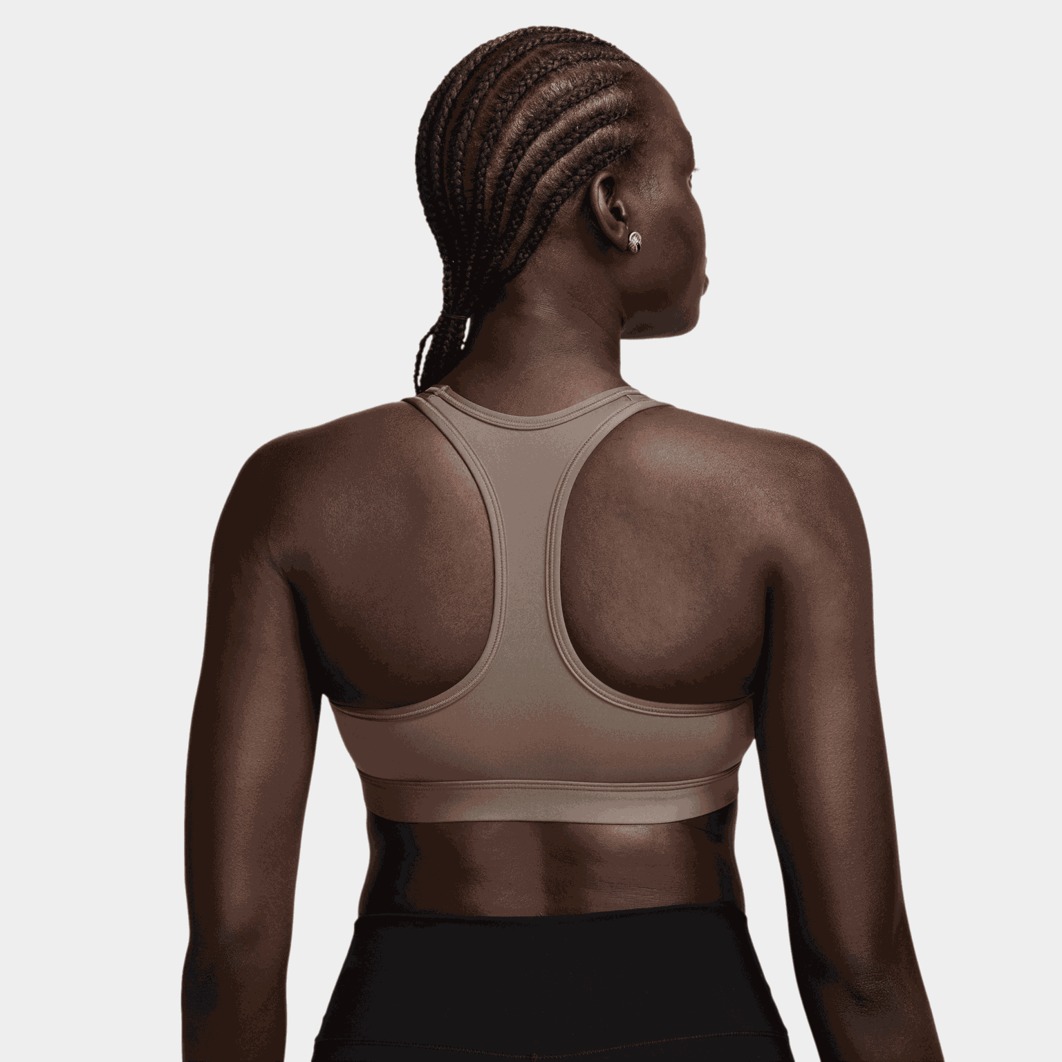 Sportovní podprsenka Swoosh Medium, Dámská sportovní podprsenka