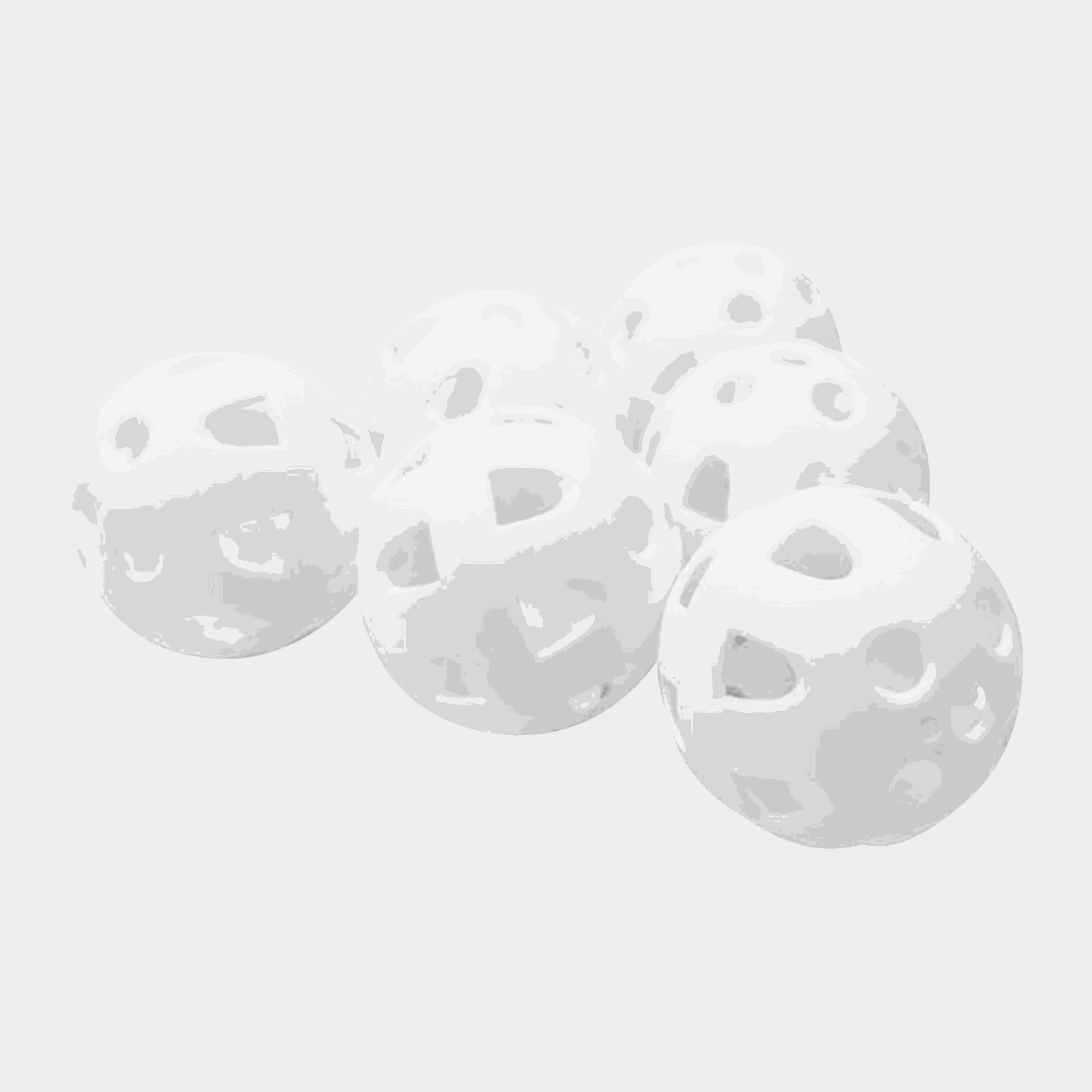  Dmuchane piłki golfowe, piłki do ćwiczeń golfowych – białe