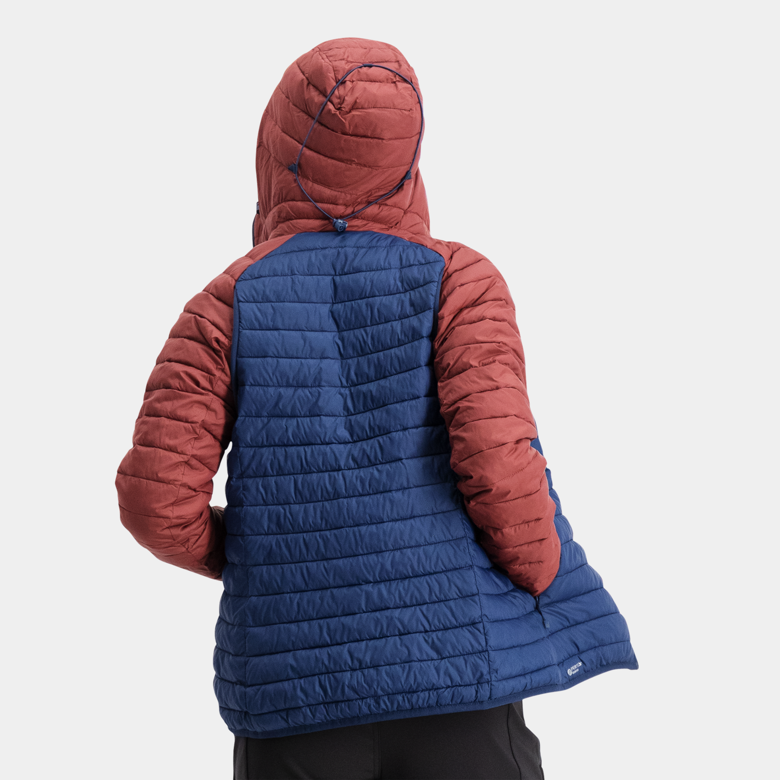 Zed Mimic Hood Women, turjakke, dame - Flerfarget