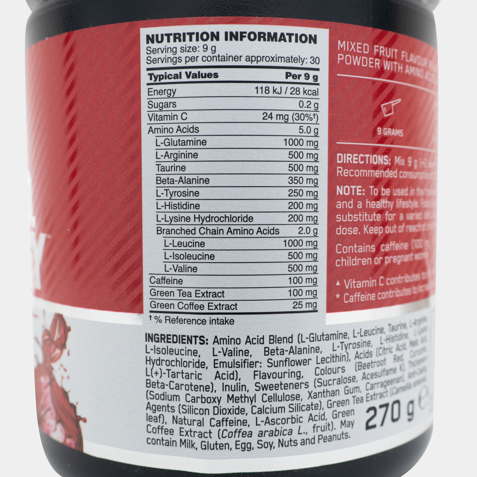 Amino Energy 270 g, suplement diety