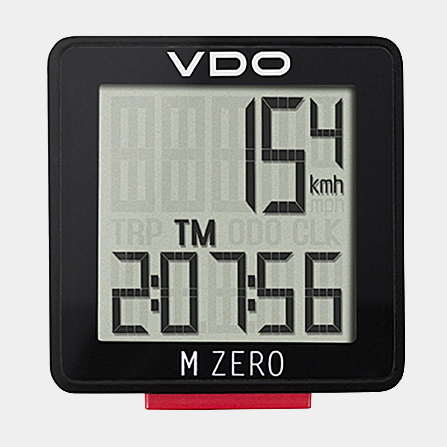 Mzero (com fio), ciclocomputador com fio – preto