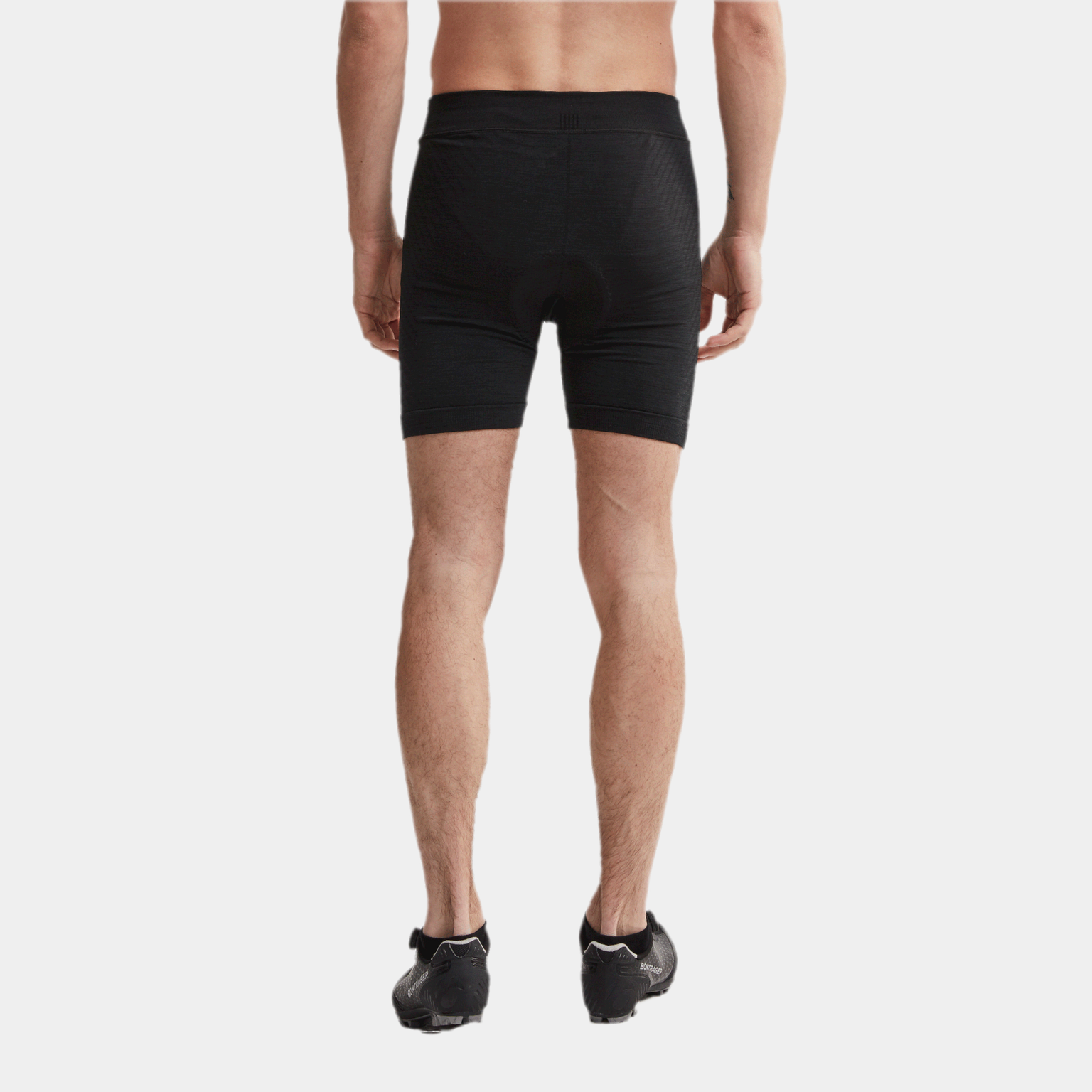 Cueca boxer masculina Core Fuseknit para ciclismo, tamanho M - preta