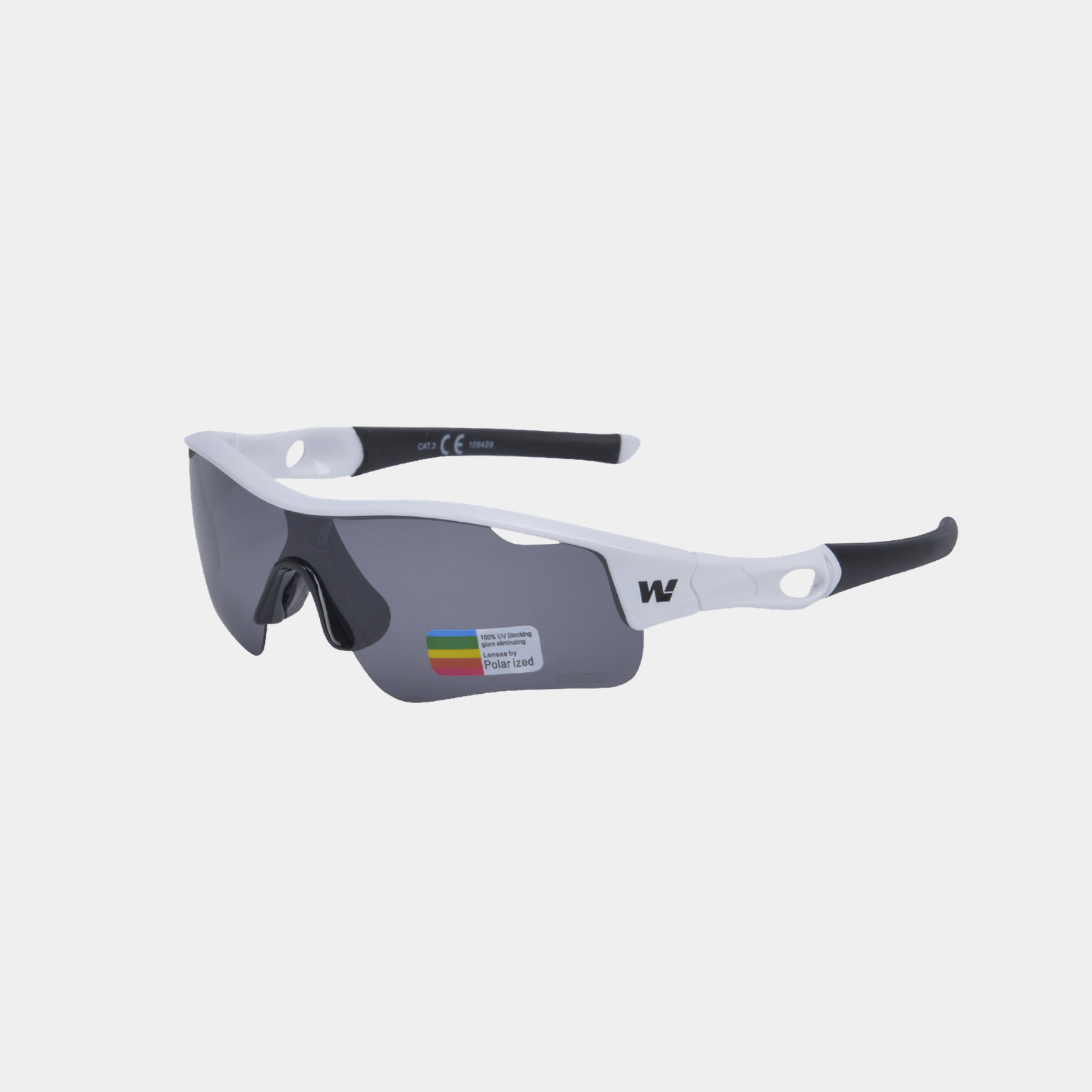 Pro Polarized 3x Lenses, multisportbrille, unisex - Hvit