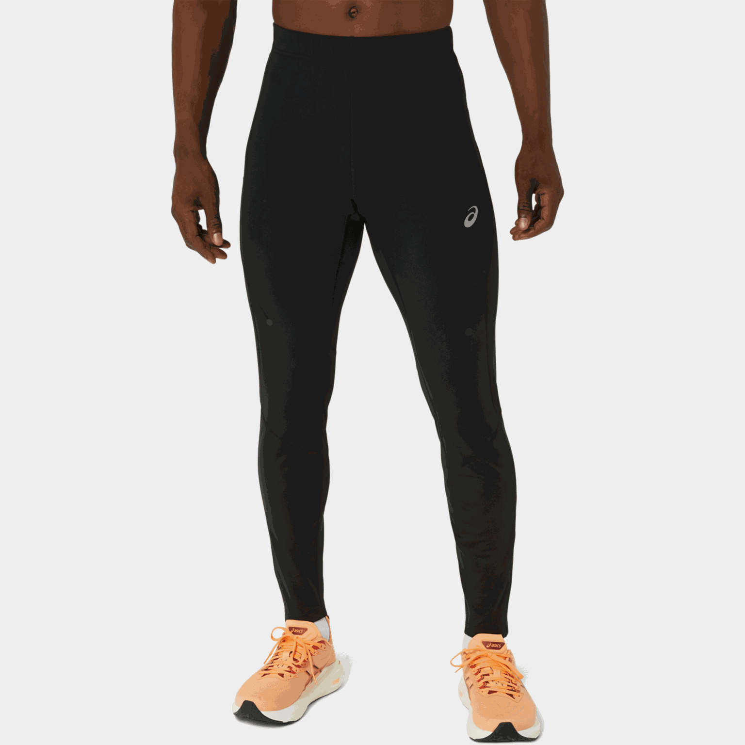 Road Winter Run Tight, løpetights, herre - Svart
